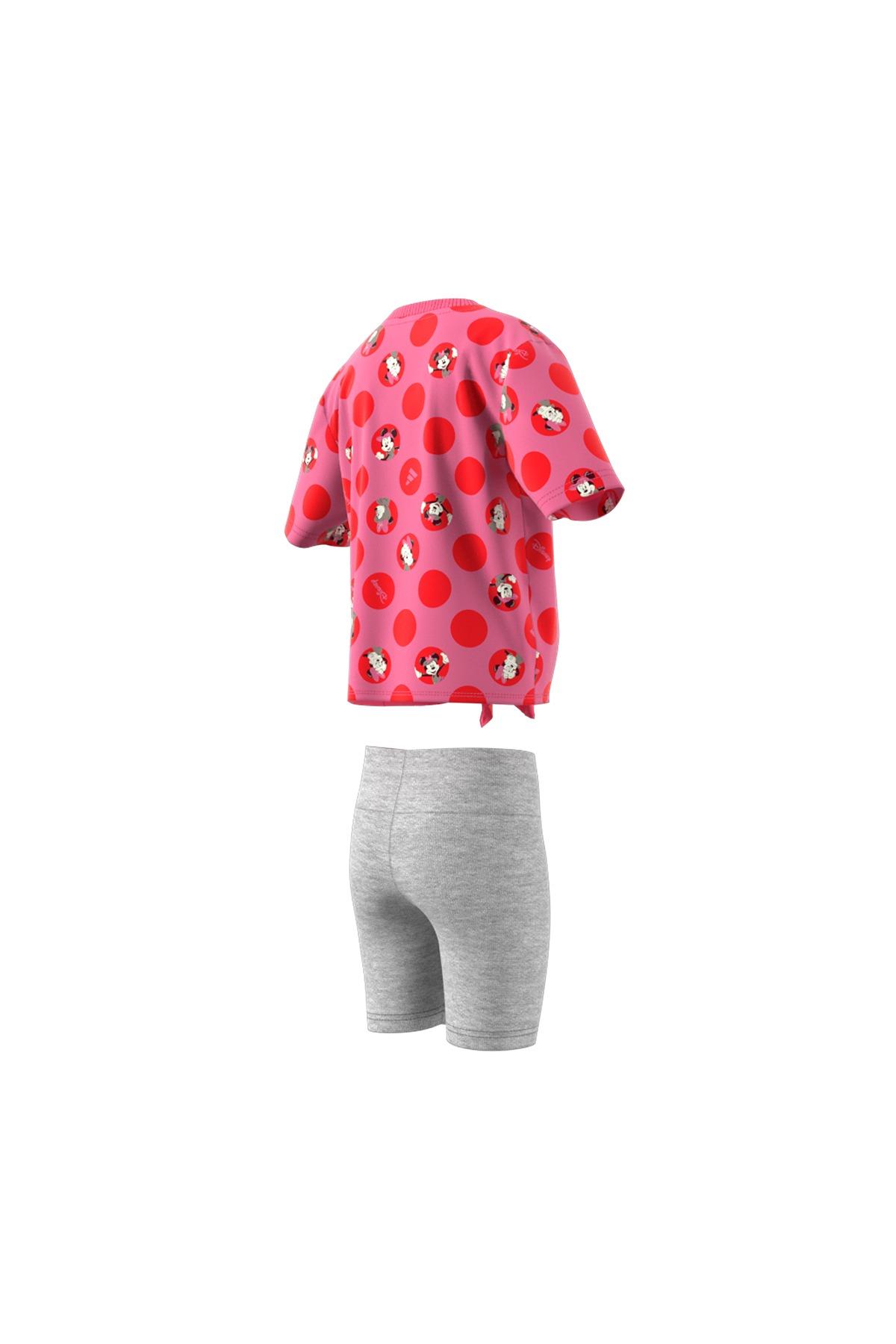 adidas Çocuk  Pembe  Eşofman LG DY MI T SET JF3646