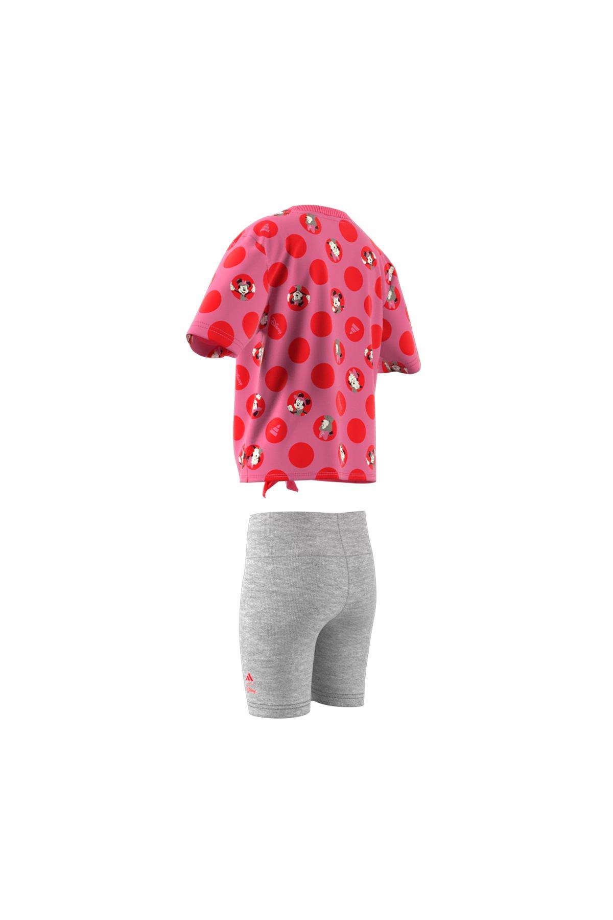 adidas Çocuk  Pembe  Eşofman LG DY MI T SET JF3646