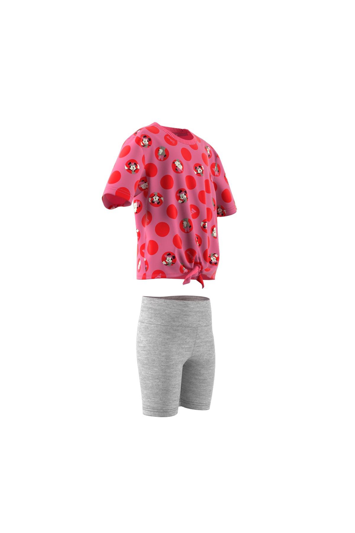 adidas Çocuk  Pembe  Eşofman LG DY MI T SET JF3646