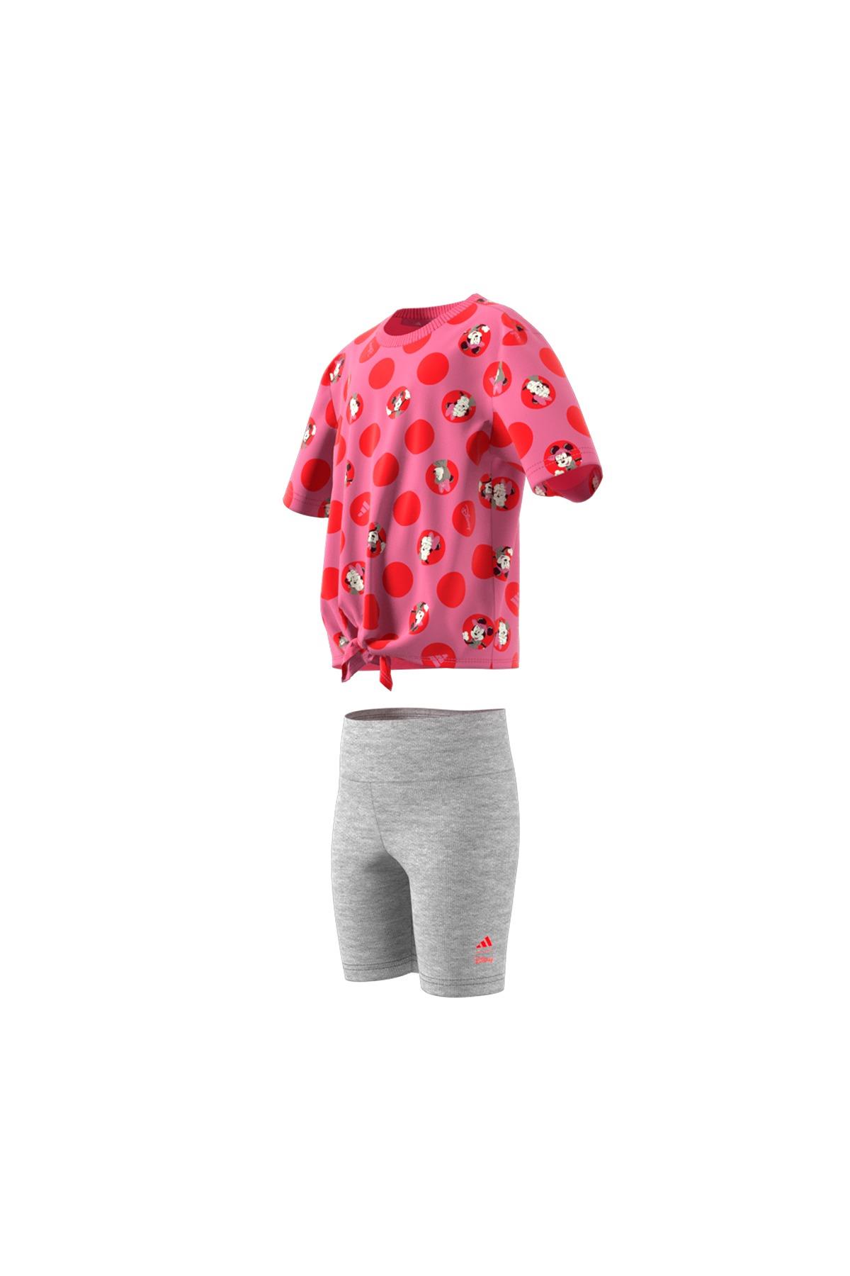 adidas Çocuk  Pembe  Eşofman LG DY MI T SET JF3646