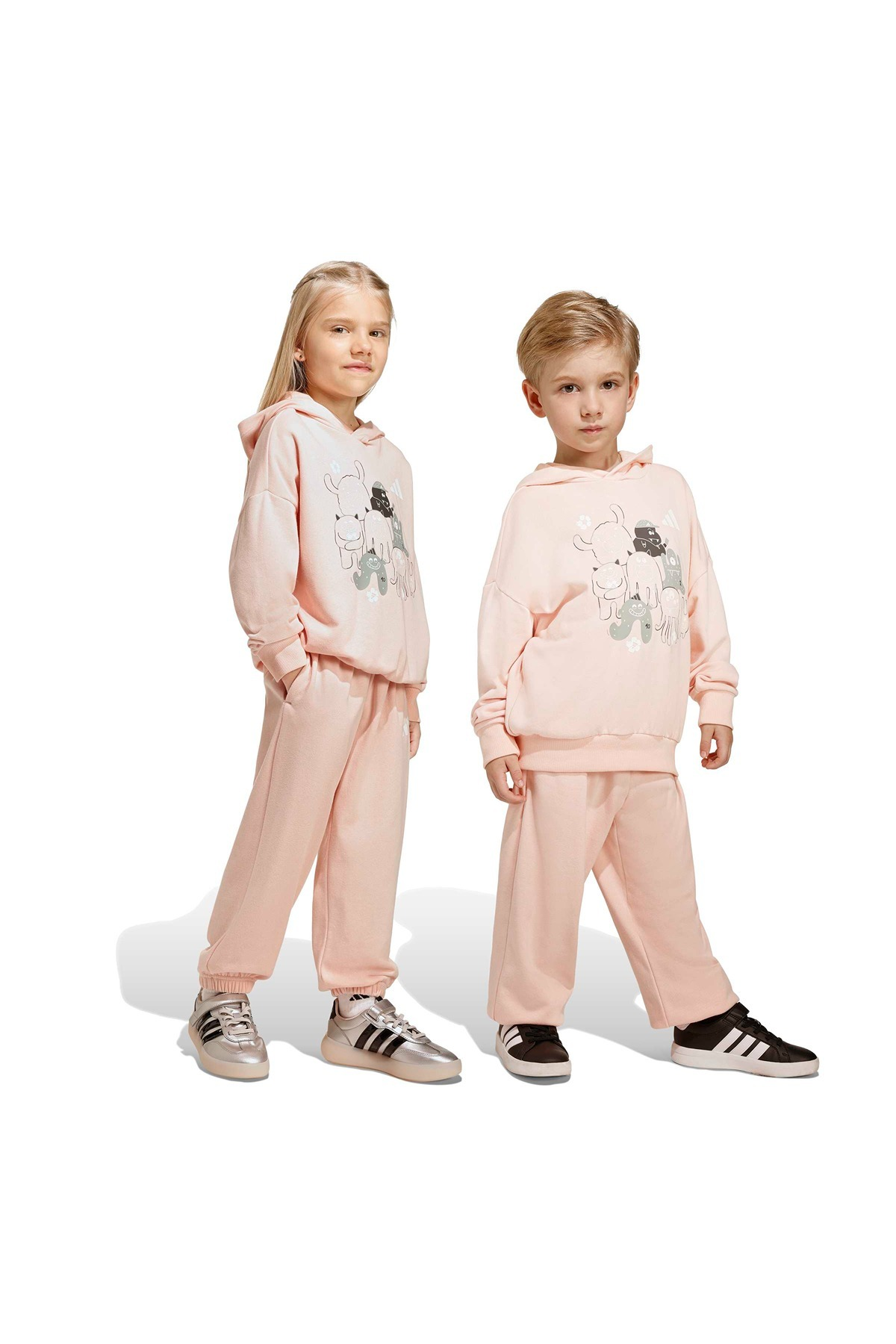 adidas Çocuk  Pembe  Eşofman LK TRNSTR SET KE0728