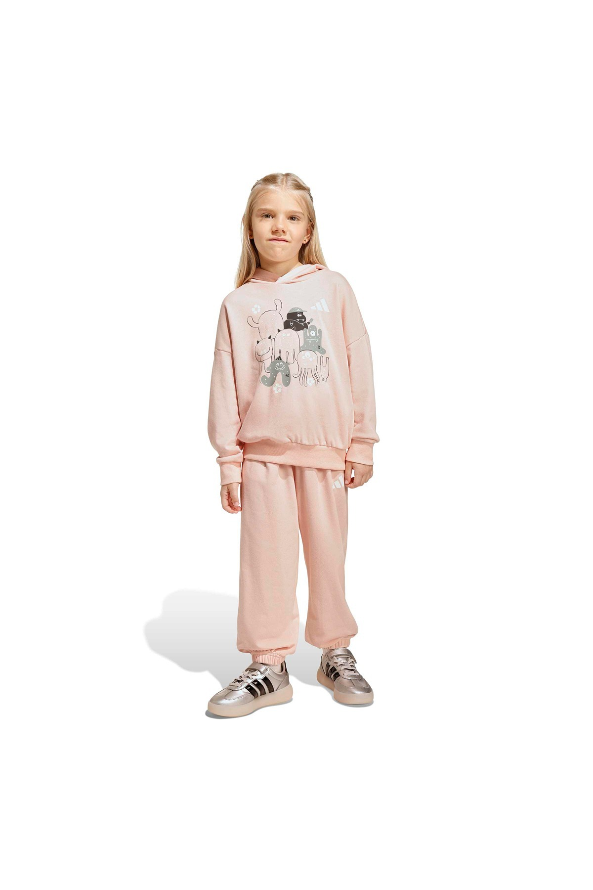adidas Çocuk  Pembe  Eşofman LK TRNSTR SET KE0728
