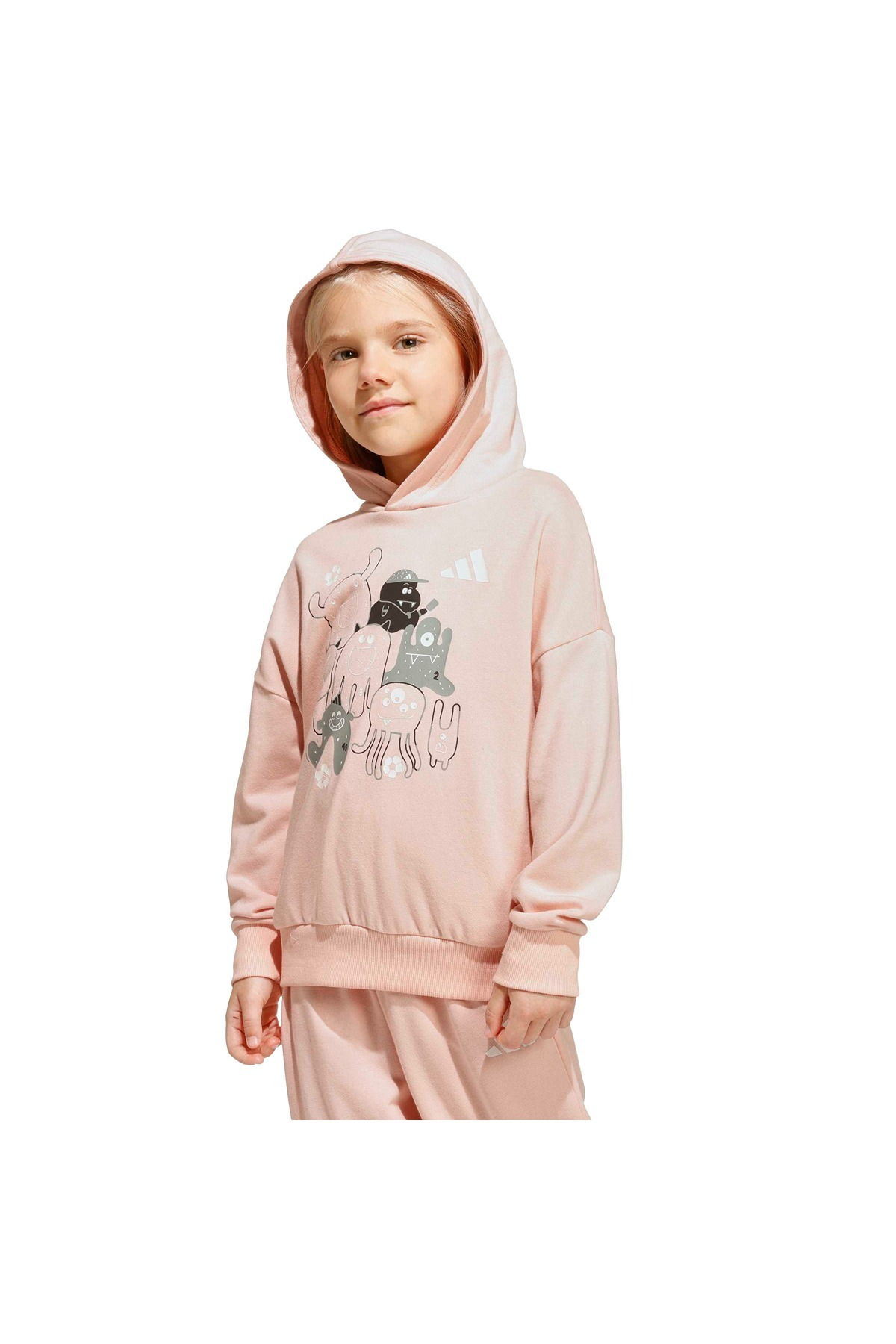 adidas Çocuk  Pembe  Eşofman LK TRNSTR SET KE0728
