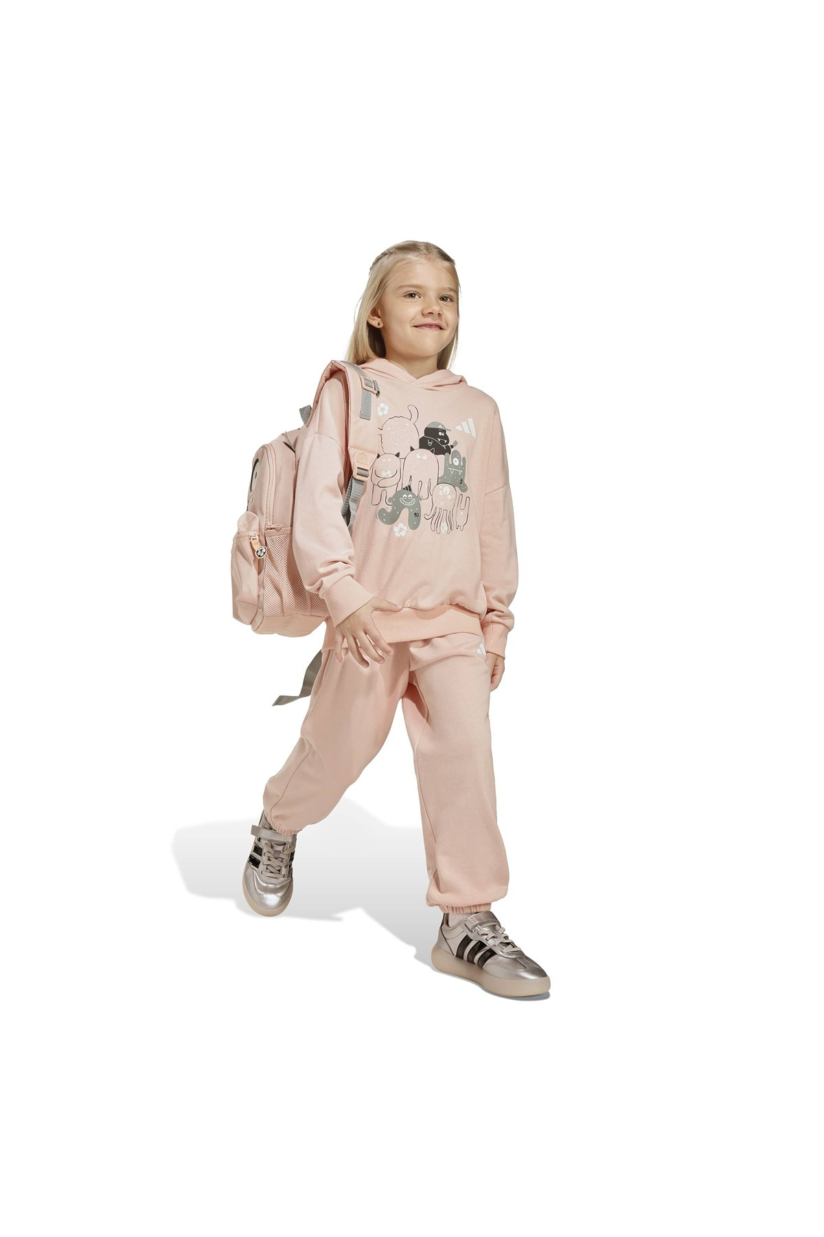 adidas Çocuk  Pembe  Eşofman LK TRNSTR SET KE0728