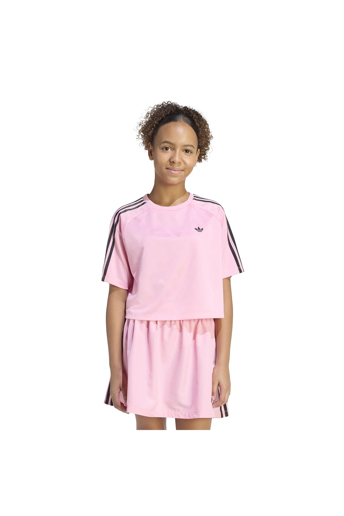 adidas Çocuk Pembe  Forma BOXY JERSEY KD7832