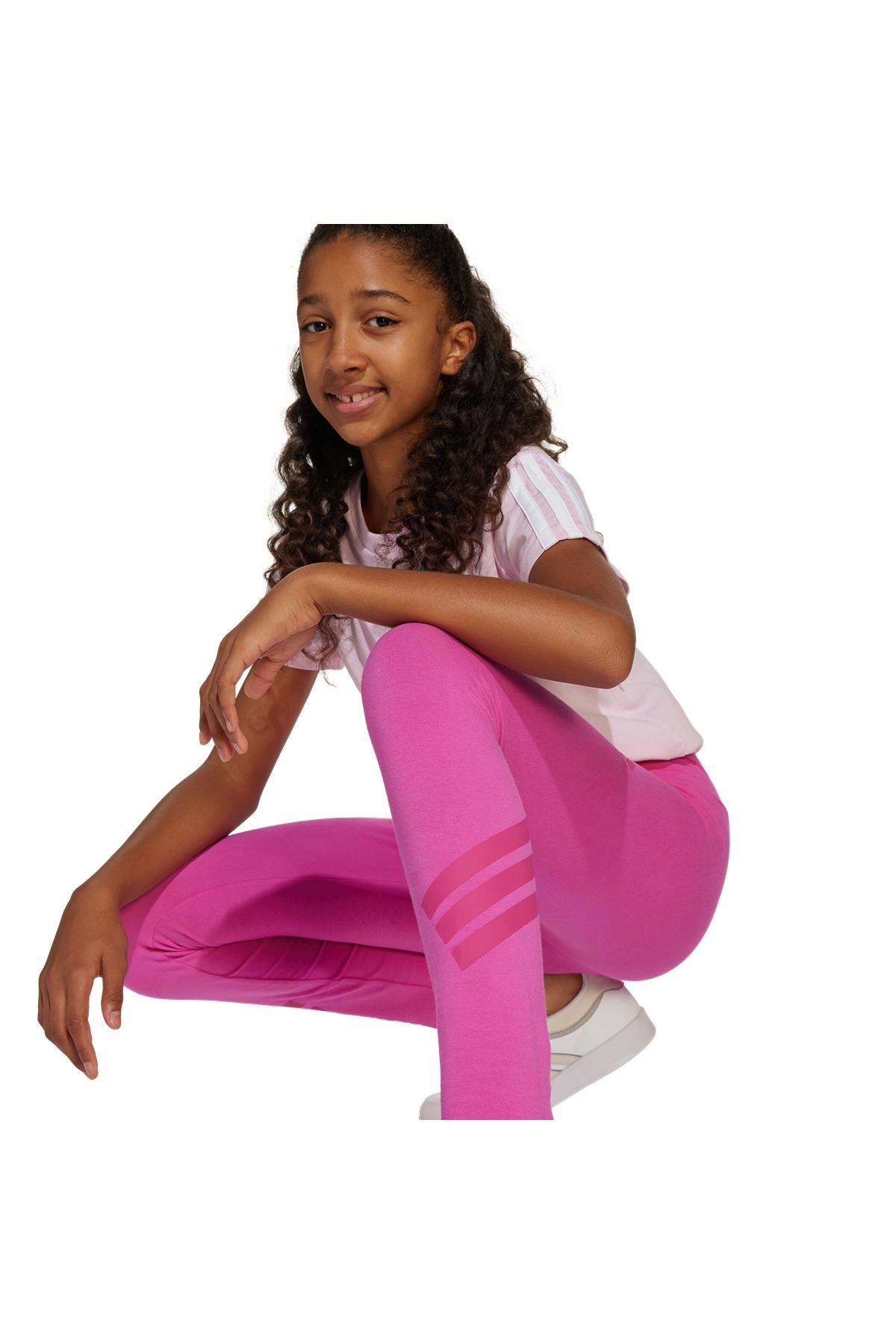 adidas Çocuk  Pembe  Tayt JG FI 3S LEG JJ4845