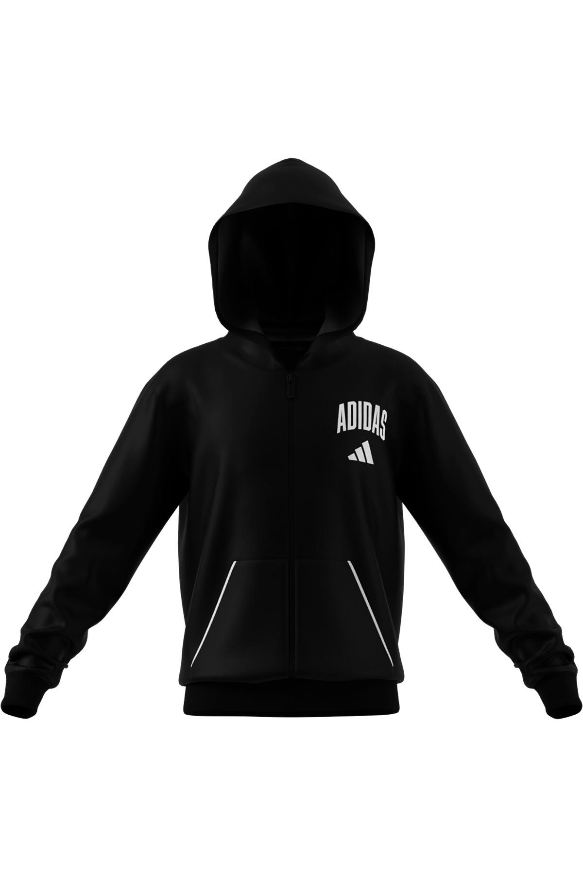 adidas Çocuk  Siyah  Ceket J CLGT FT FZ JM1534