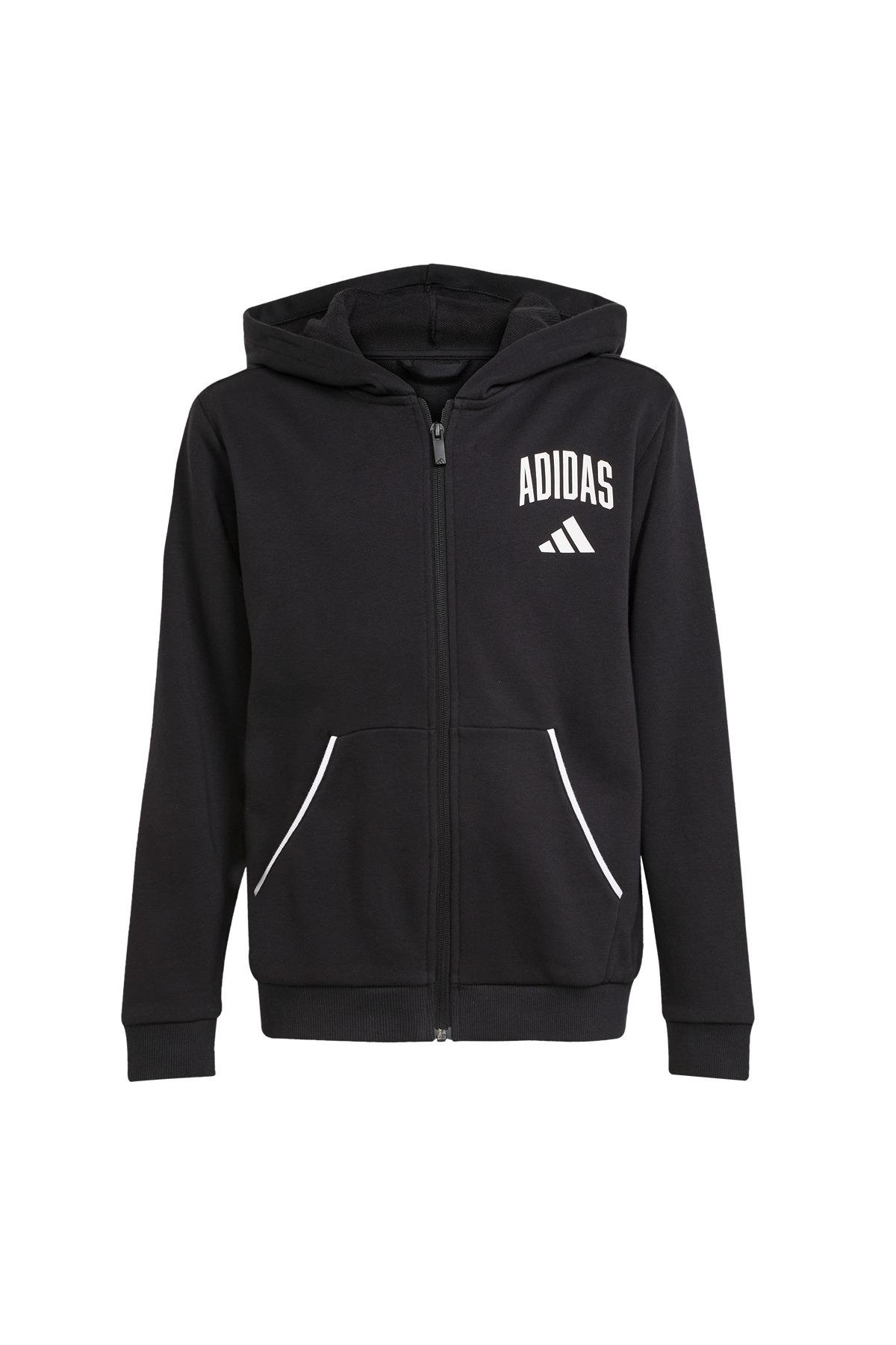 adidas Çocuk  Siyah  Ceket J CLGT FT FZ JM1534