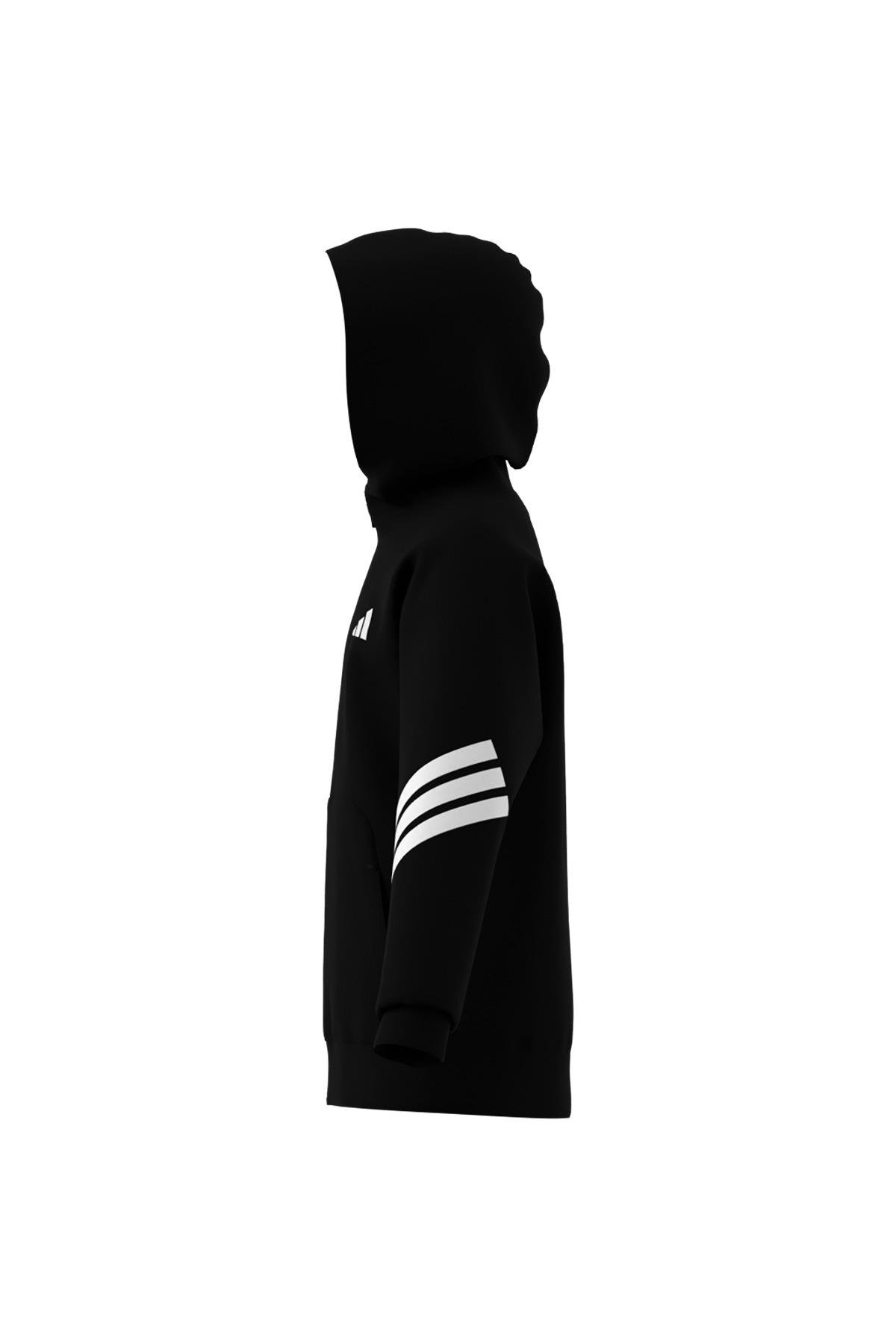 adidas Çocuk  Siyah  Ceket J FI 3S FZ HD JJ4801