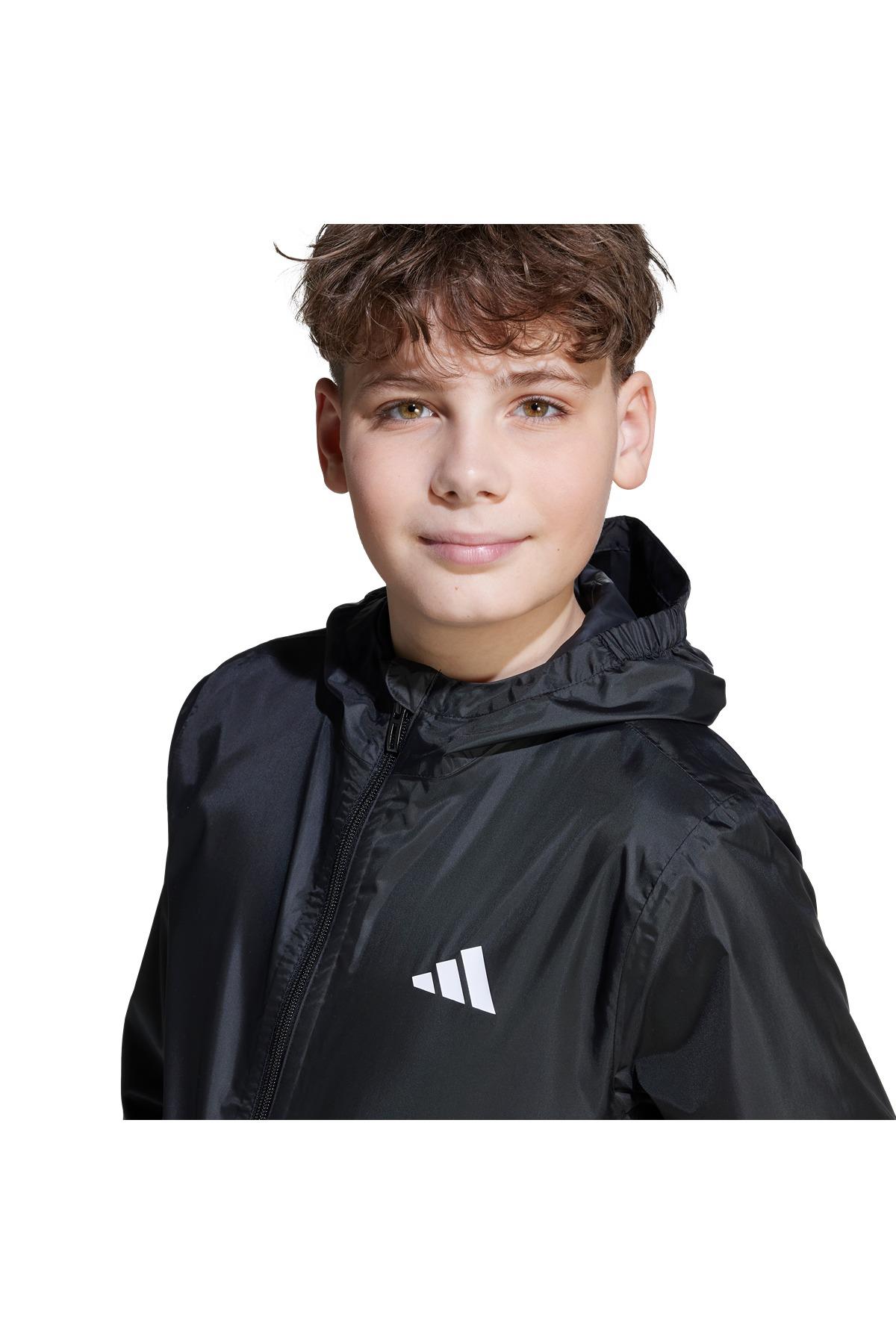 adidas Çocuk  Siyah  Ceket J RAIN JKT JL9046