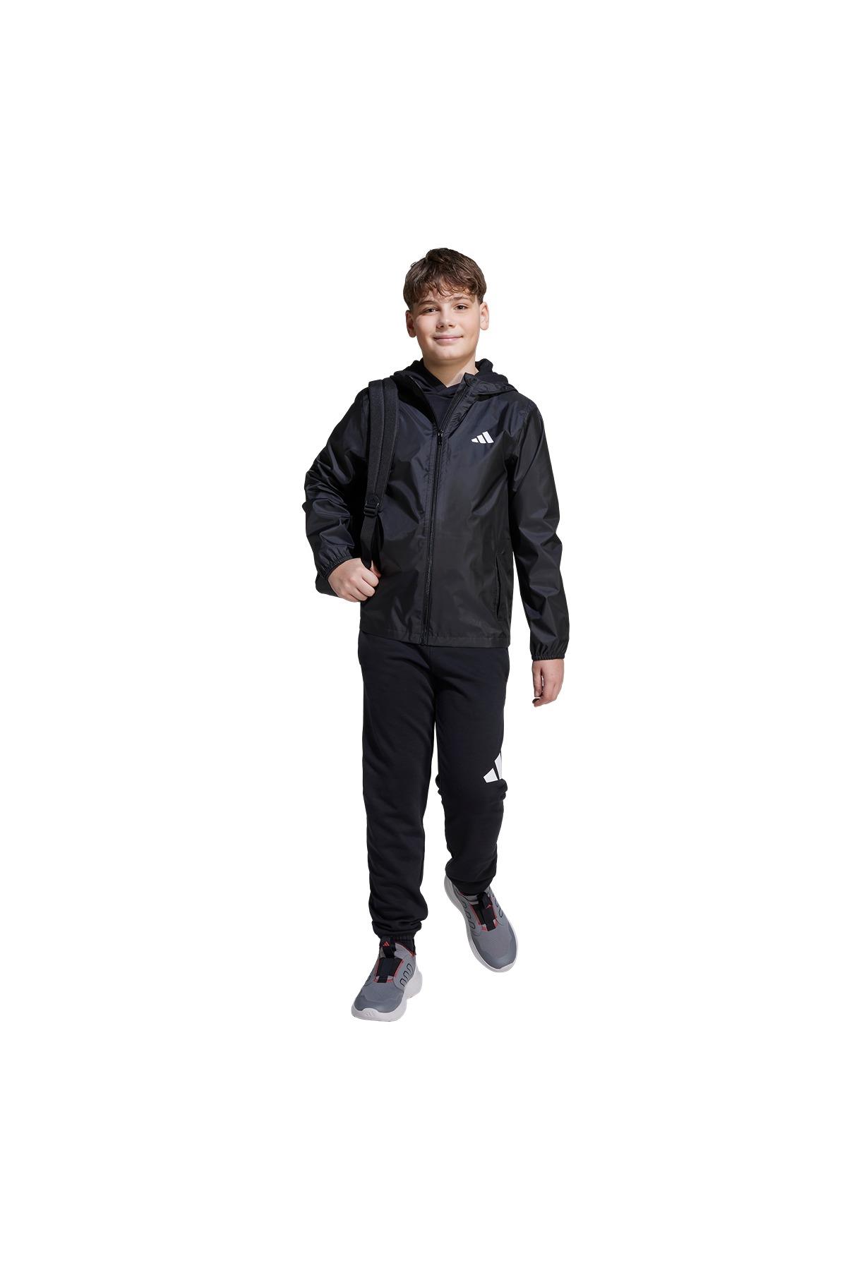 adidas Çocuk  Siyah  Ceket J RAIN JKT JL9046