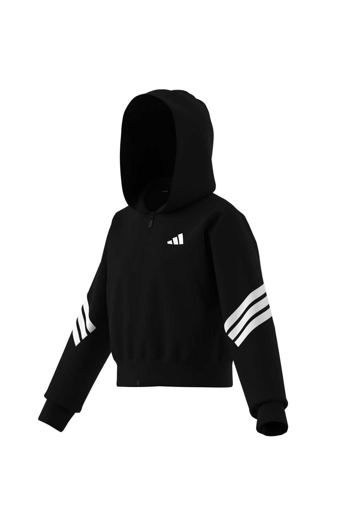 adidas Çocuk  Siyah  Ceket JG FI 3S FZ JJ4847