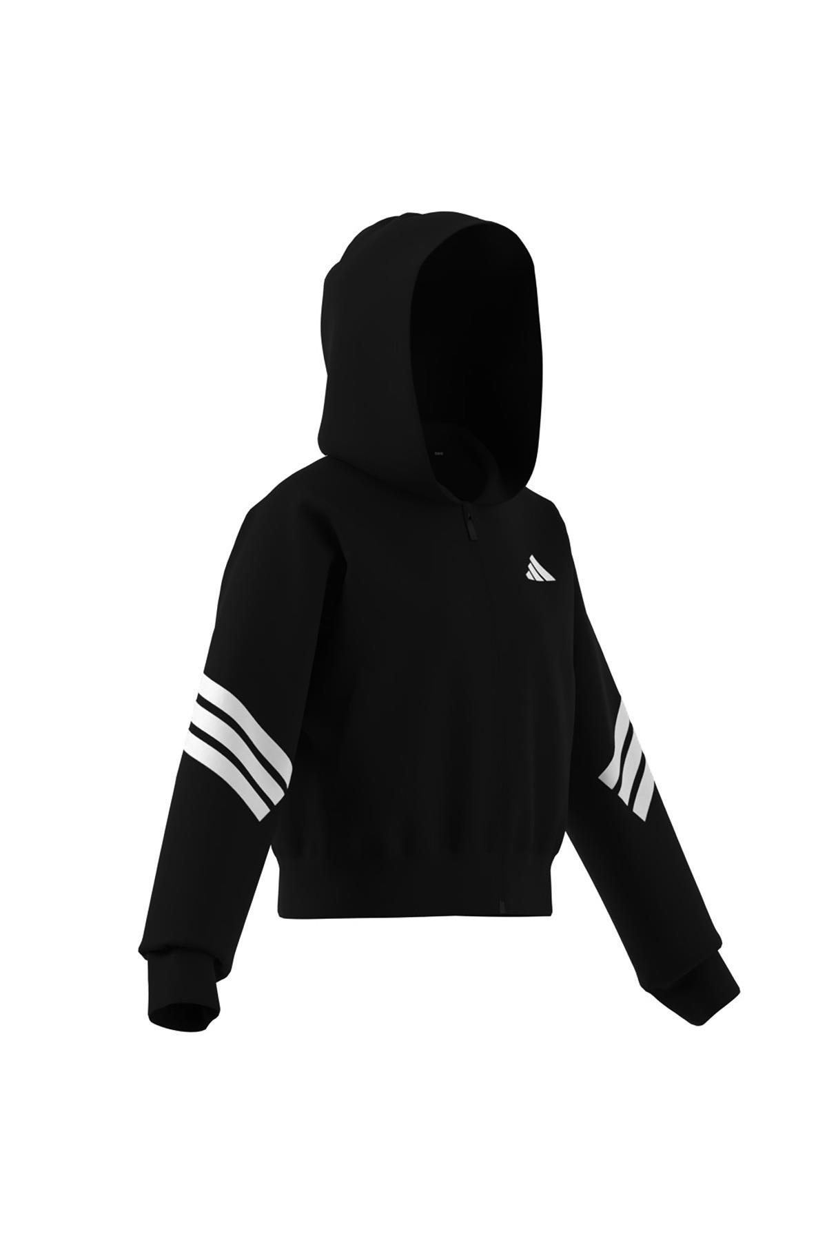 adidas Çocuk  Siyah  Ceket JG FI 3S FZ JJ4847