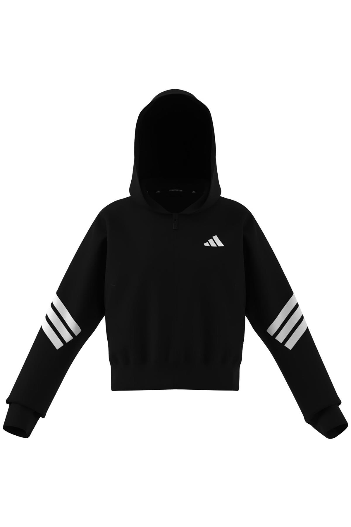 adidas Çocuk  Siyah  Ceket JG FI 3S FZ JJ4847