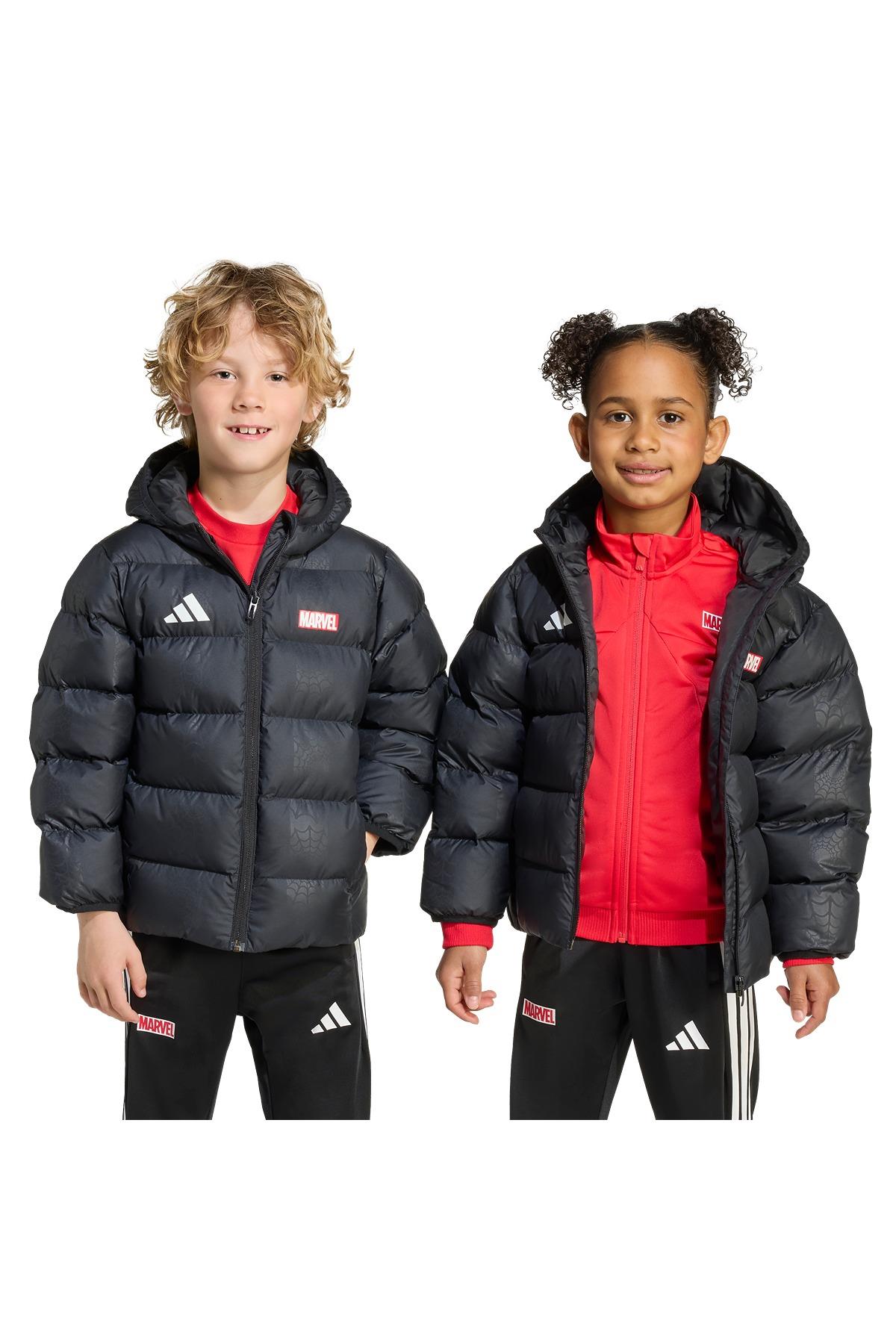 adidas  Çocuk  Siyah  Ceket LK MRVL SM JKT JM0810