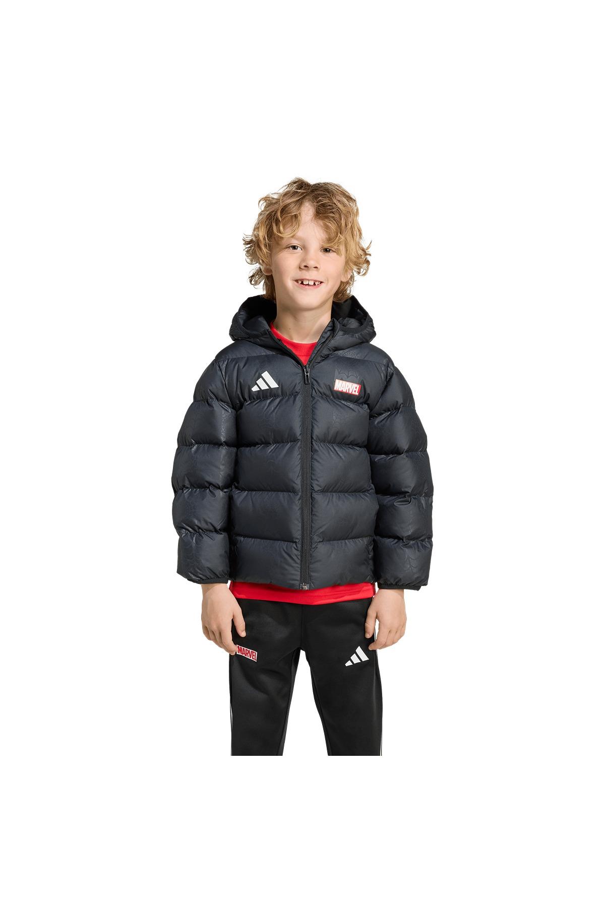 adidas  Çocuk  Siyah  Ceket LK MRVL SM JKT JM0810