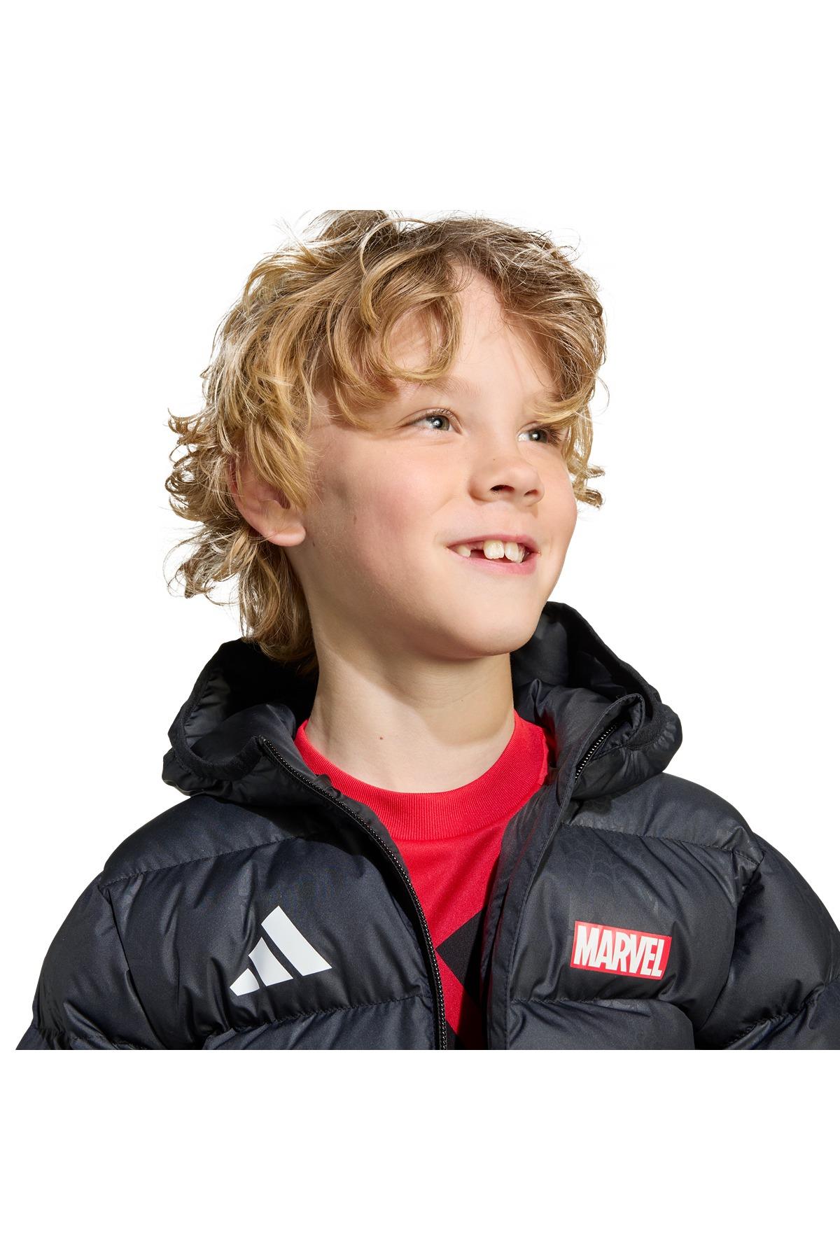 adidas  Çocuk  Siyah  Ceket LK MRVL SM JKT JM0810