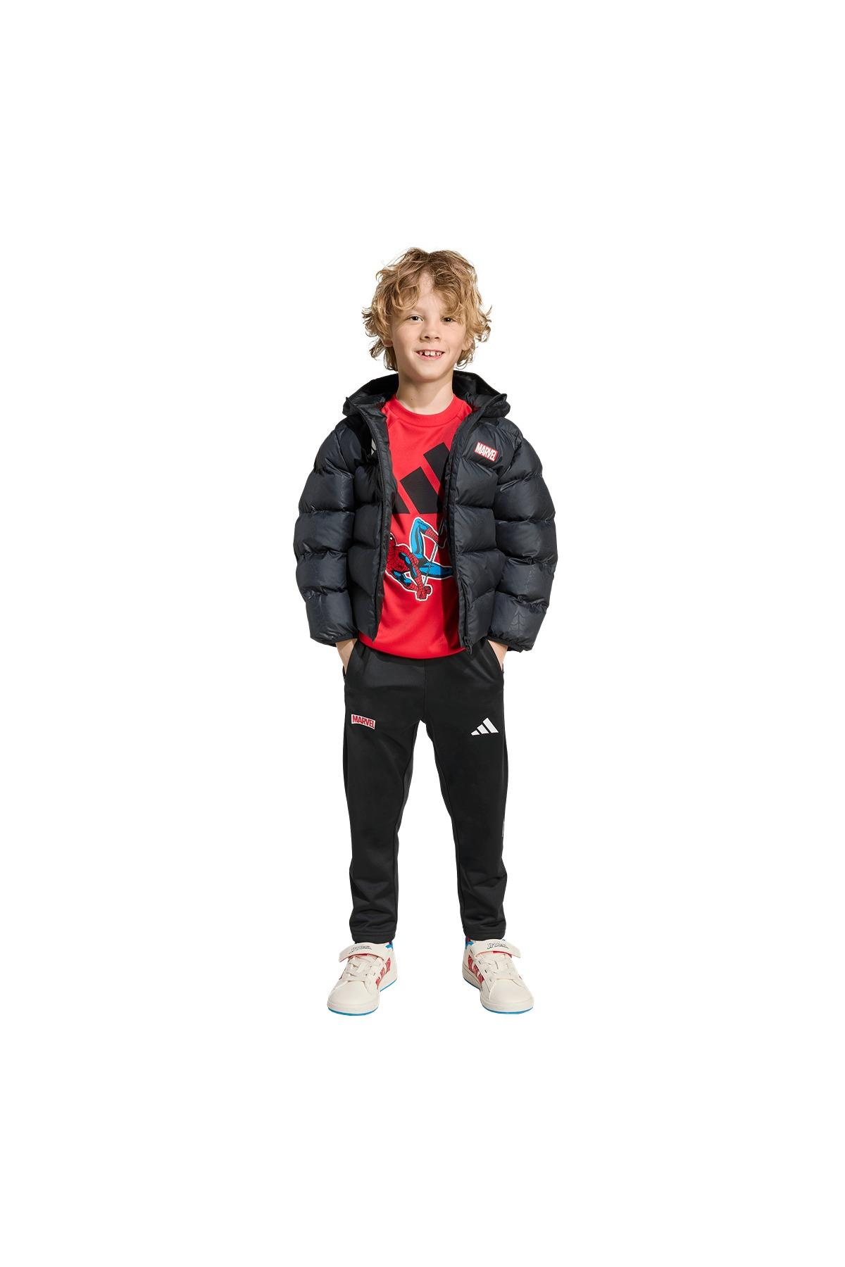 adidas  Çocuk  Siyah  Ceket LK MRVL SM JKT JM0810