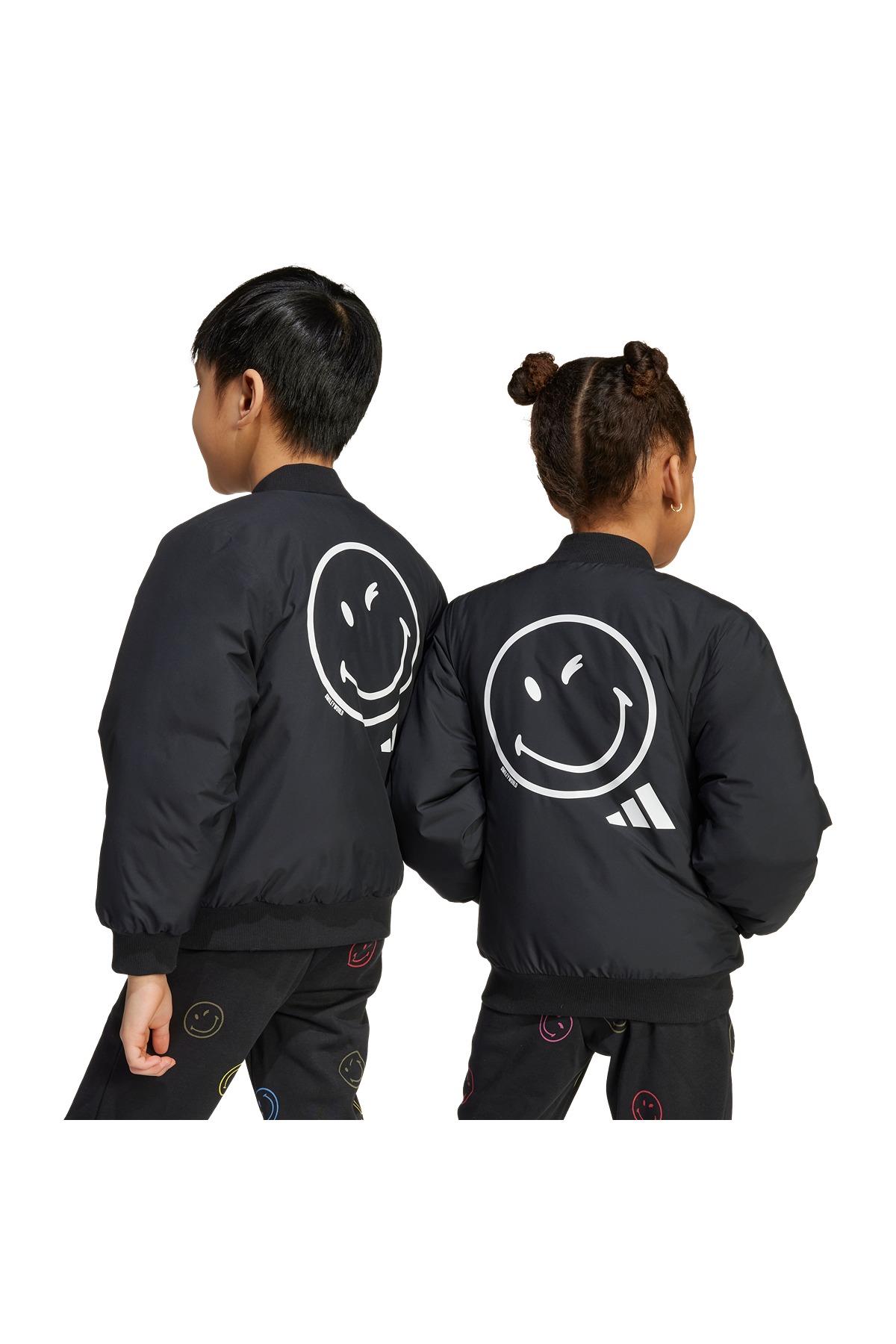 adidas  Çocuk  Siyah  Ceket LK SMI JACKET JL8839