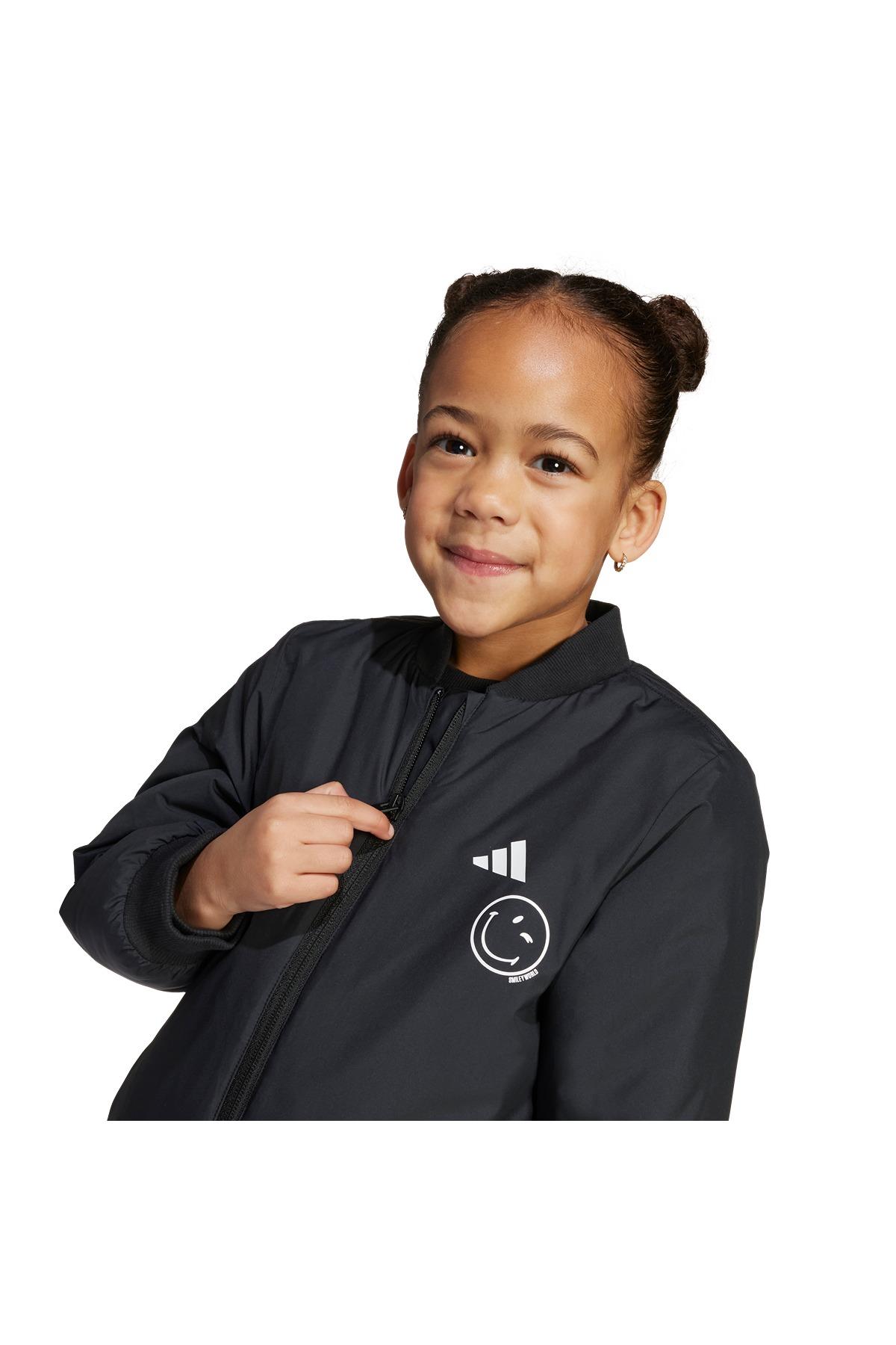 adidas  Çocuk  Siyah  Ceket LK SMI JACKET JL8839