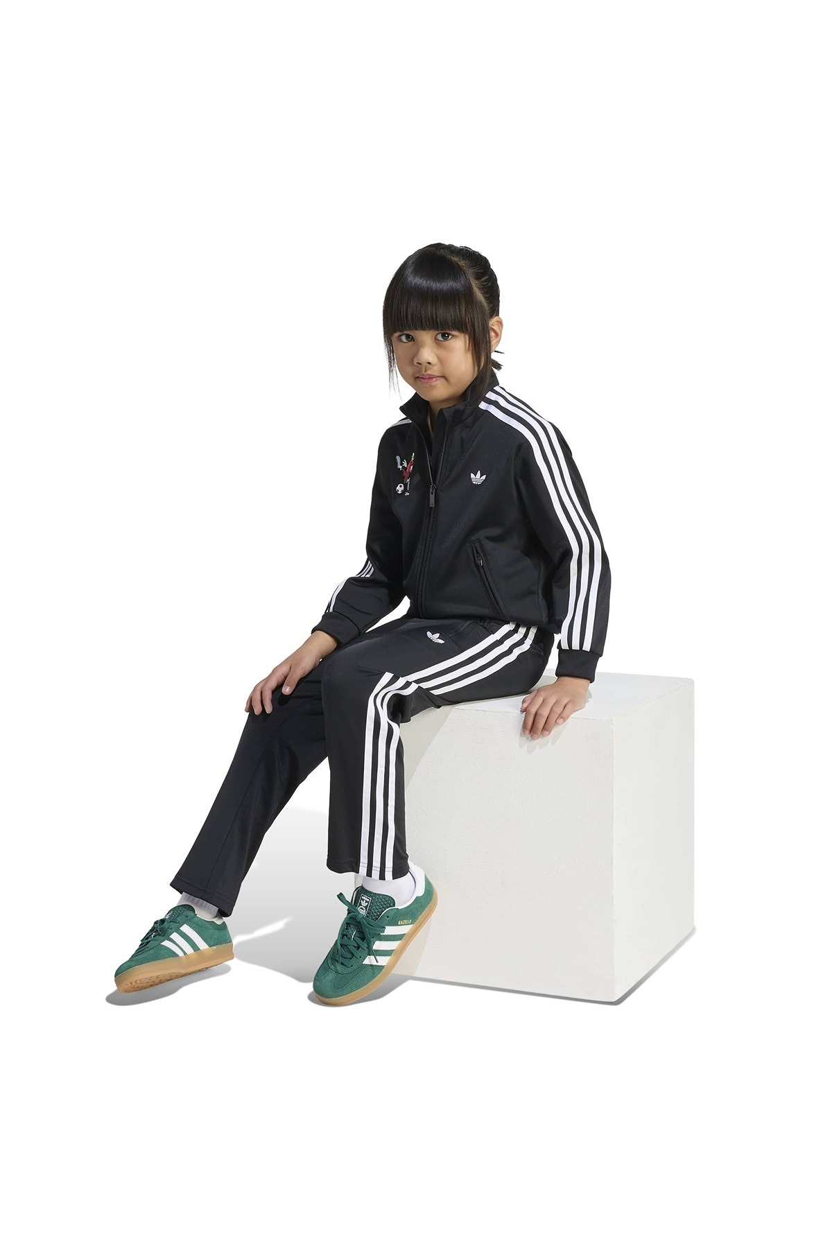 adidas Çocuk  Siyah  Eşofman FIREBIRD TS KC8433