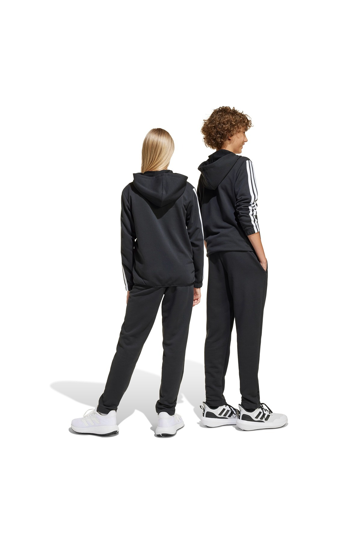 adidas Çocuk  Siyah  Eşofman J 3S FT TS 220 JD6505