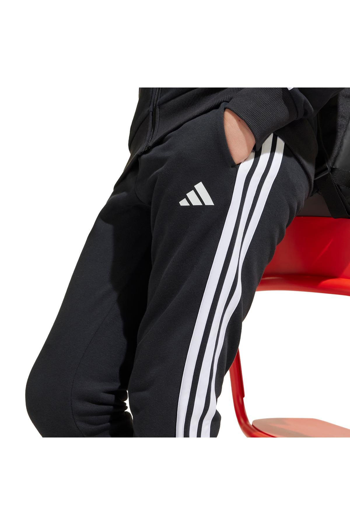 adidas Çocuk  Siyah  Eşofman J 3S TIB FL TS JC7520