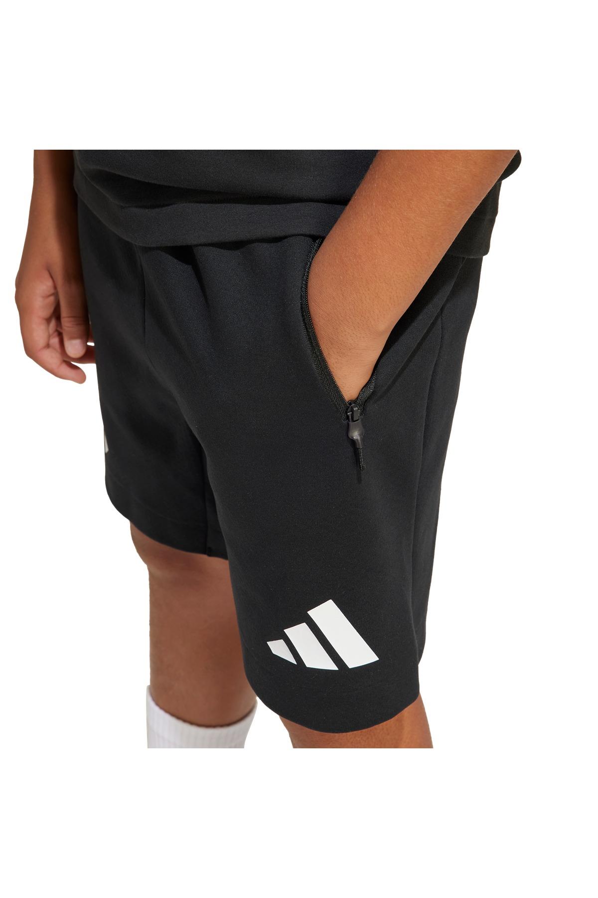 adidas Çocuk  Siyah  SHORTS (1/2) J ZNE SHORTS JD0010