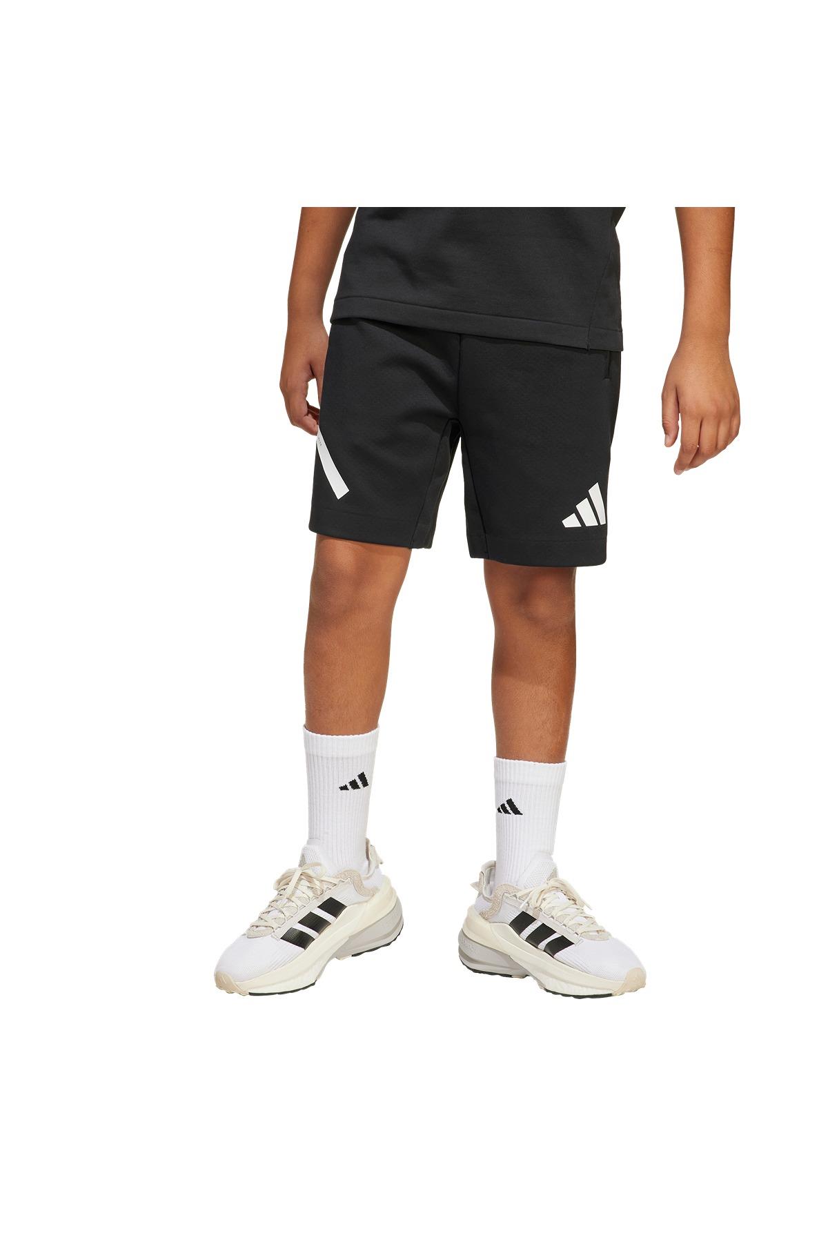 adidas Çocuk  Siyah  SHORTS (1/2) J ZNE SHORTS JD0010