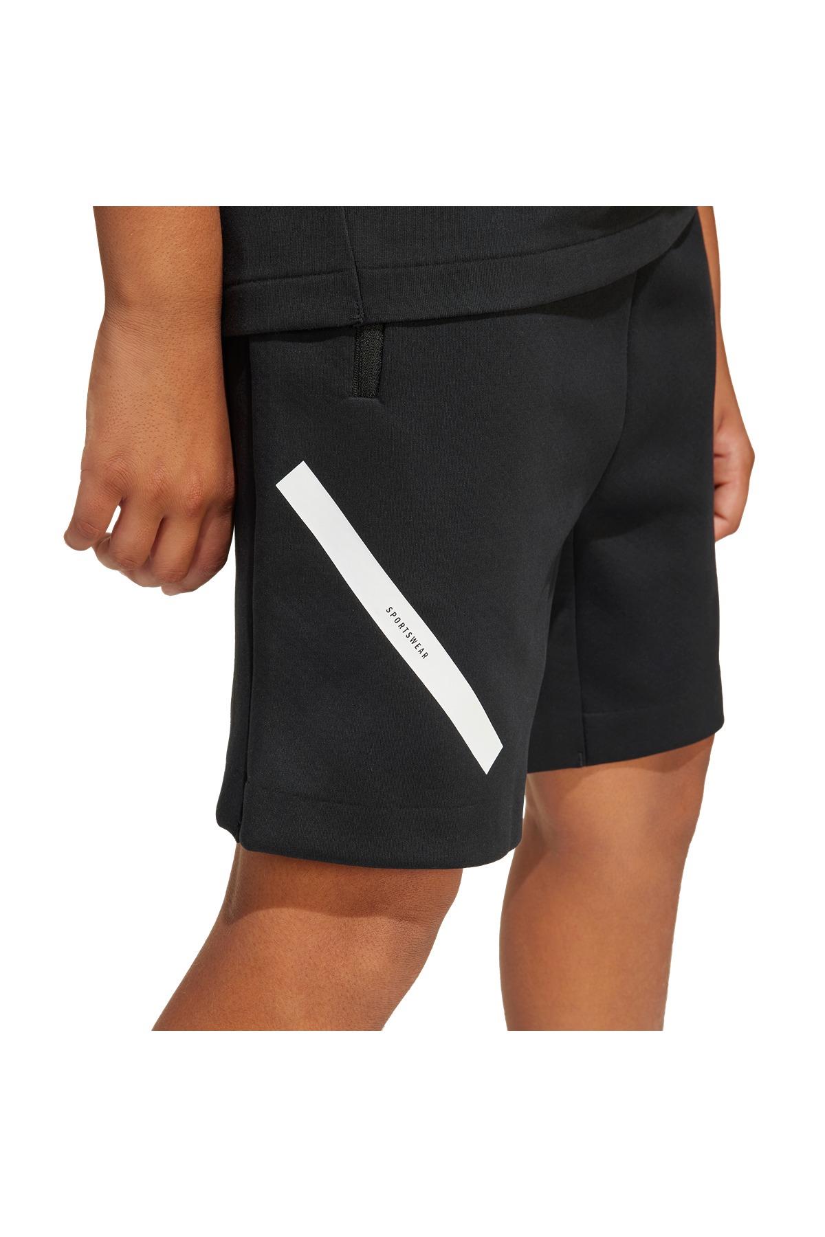 adidas Çocuk  Siyah  SHORTS (1/2) J ZNE SHORTS JD0010