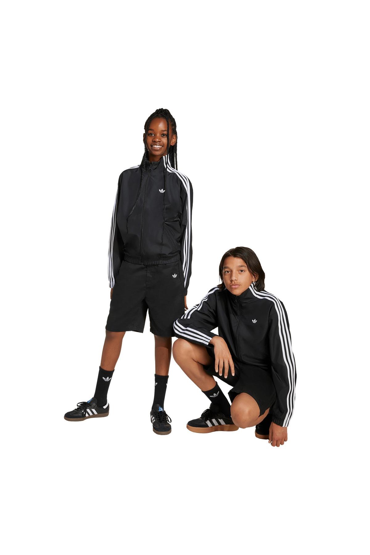 adidas Çocuk  Siyah  Şort TWILL SHORTS JX3887