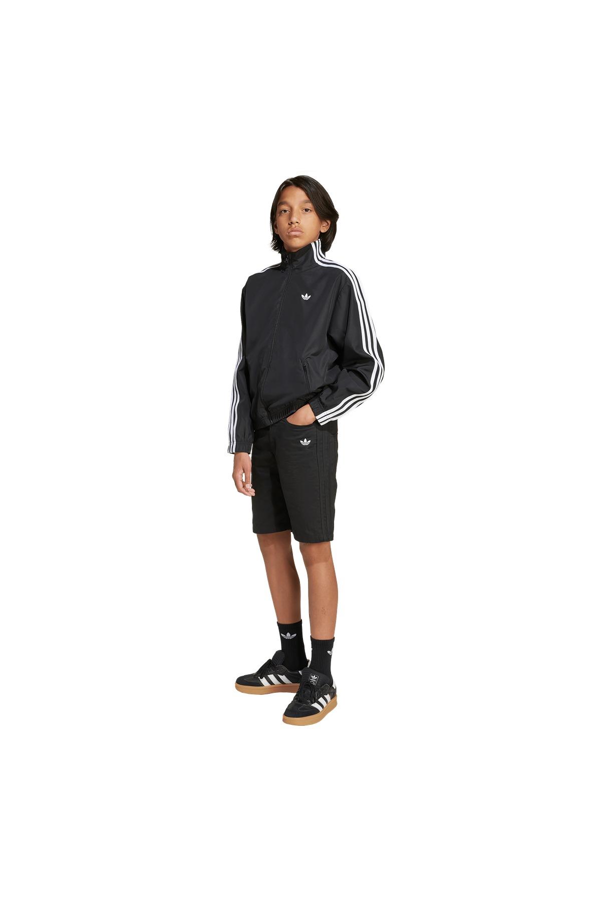 adidas Çocuk  Siyah  Şort TWILL SHORTS JX3887