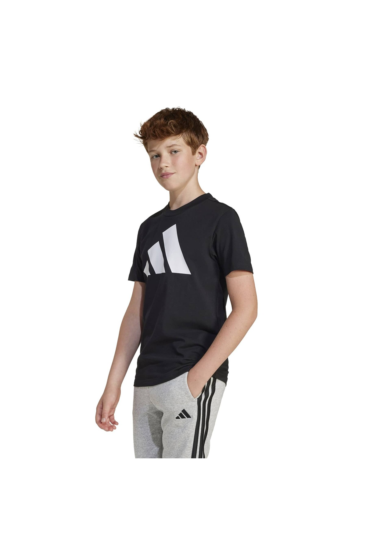 adidas Çocuk  Siyah  T-shirt J BL TEE 160 JC9660