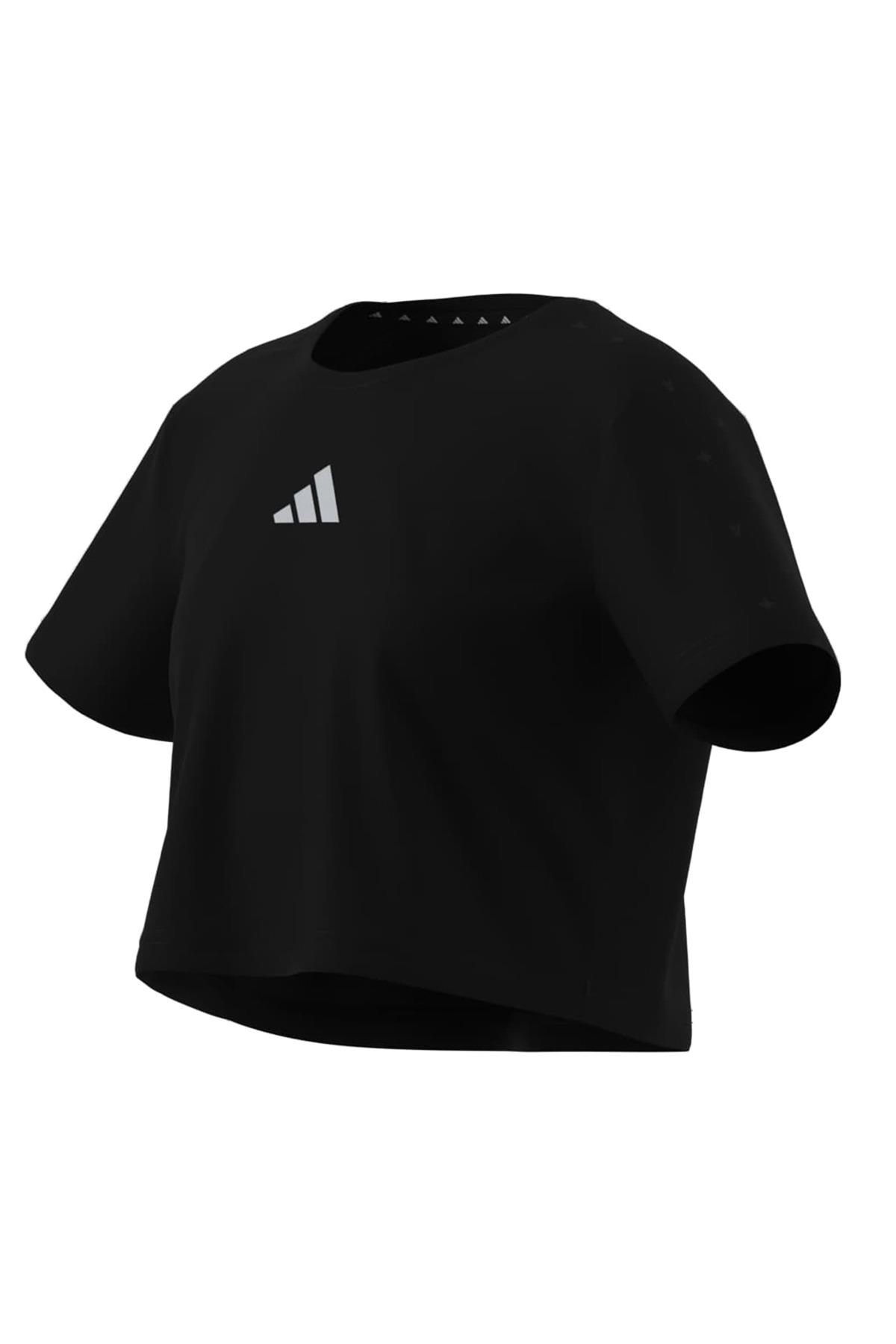 adidas  Çocuk Siyah  T-shirt JG GLAM TEE KB7027
