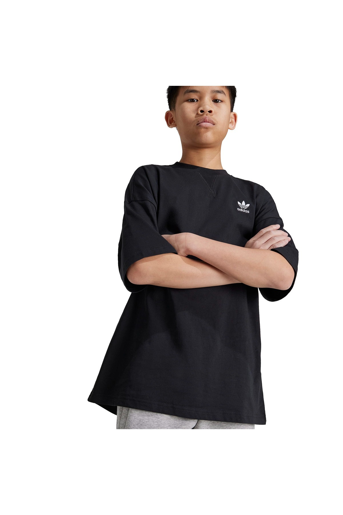 adidas Çocuk  Siyah  T-shirt TEE IW3507