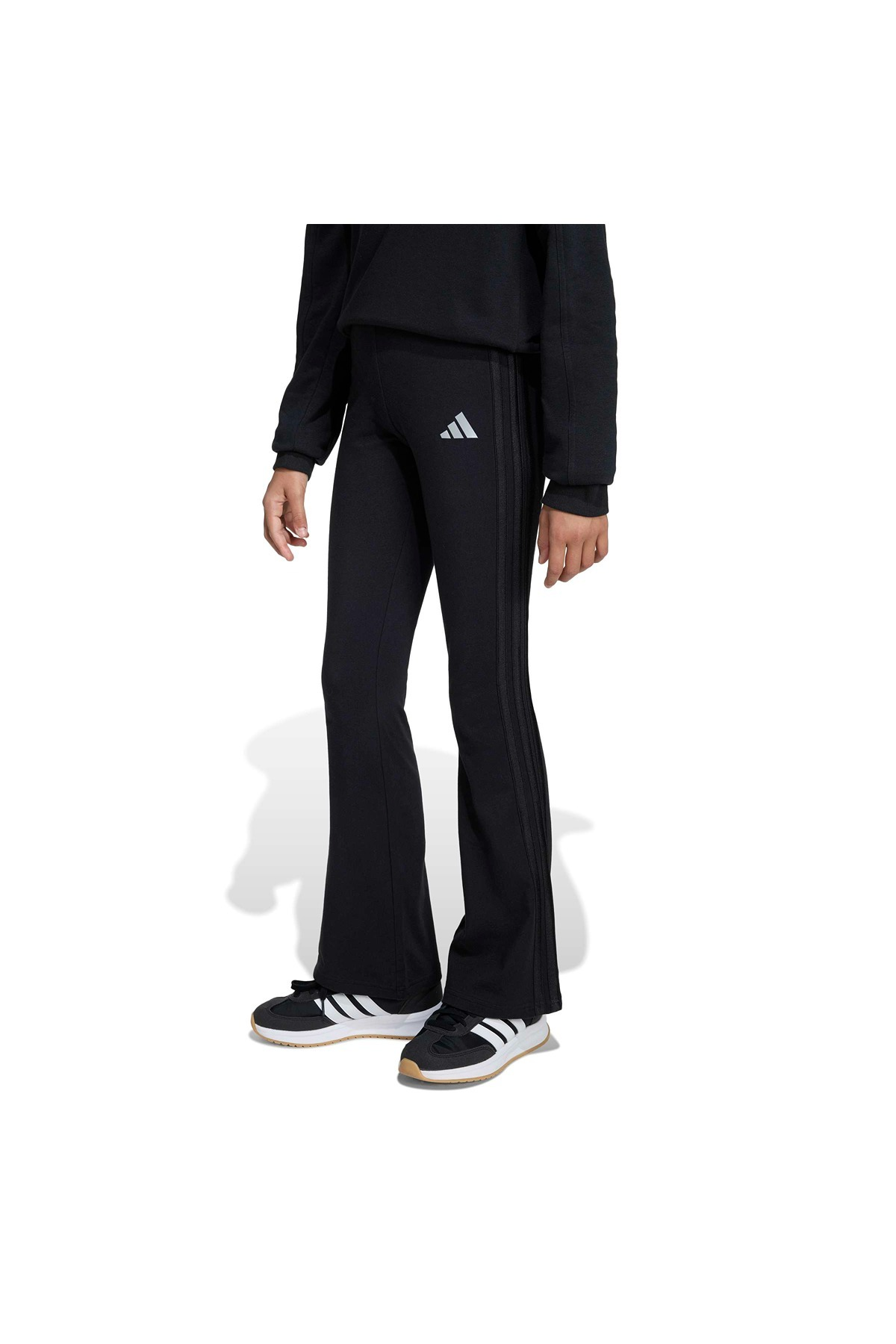 adidas Çocuk  Siyah  Tayt JG GLAM FL LEG KB7043