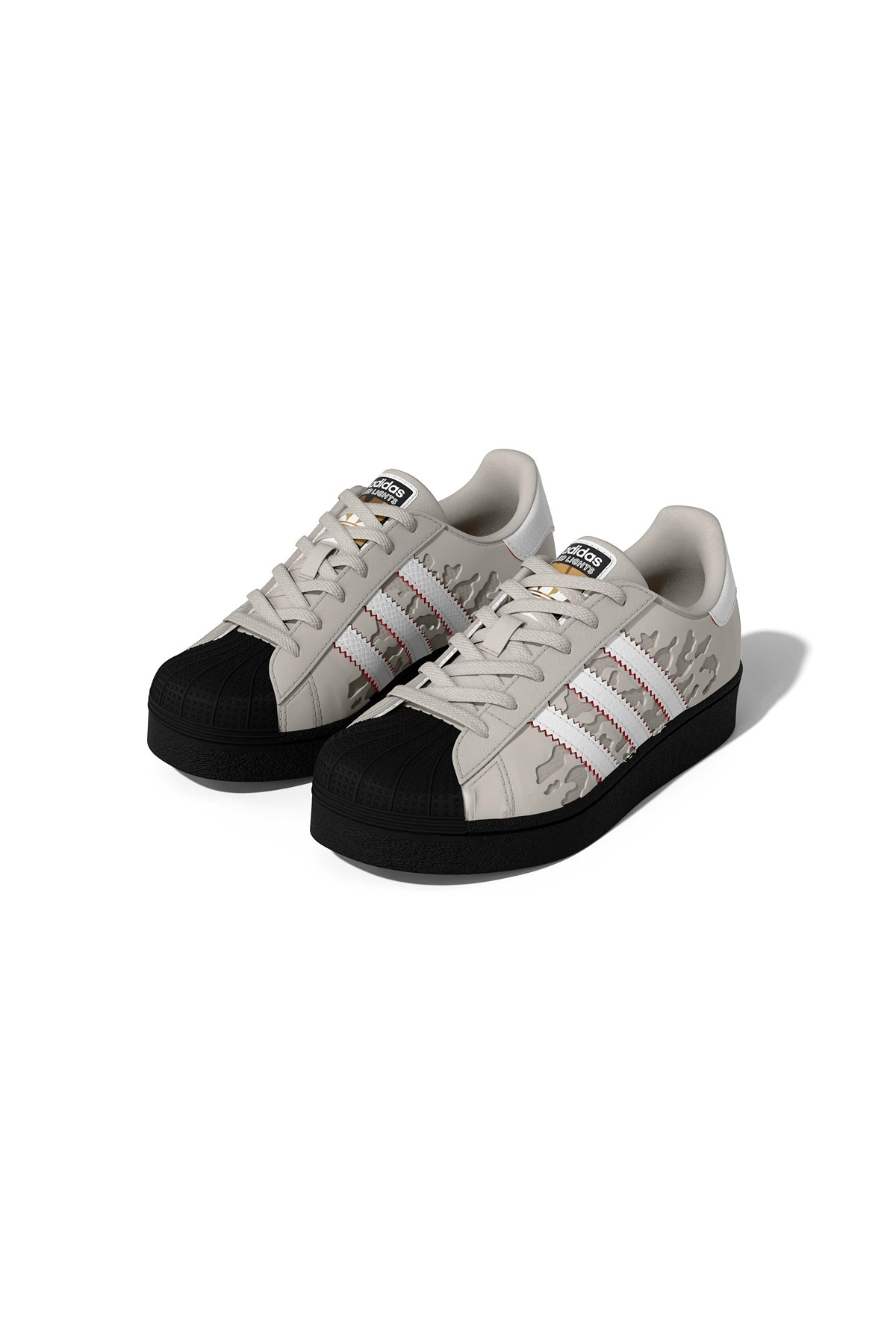 adidas Çocuk Spor Ayakkabı SUPERSTAR LED LIGHTS CF EL C KJ2230