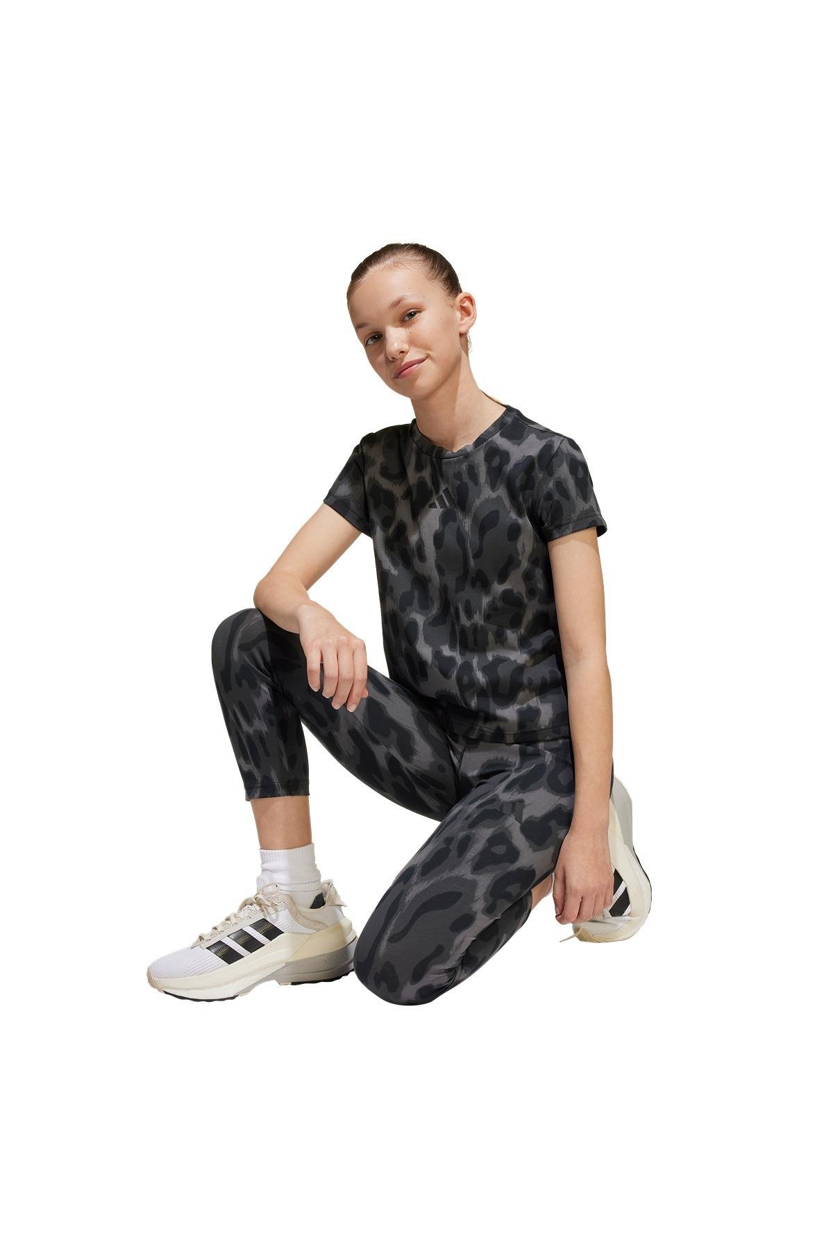 adidas Çocuk   Tayt JG FI AOP 7/8LE JJ4796