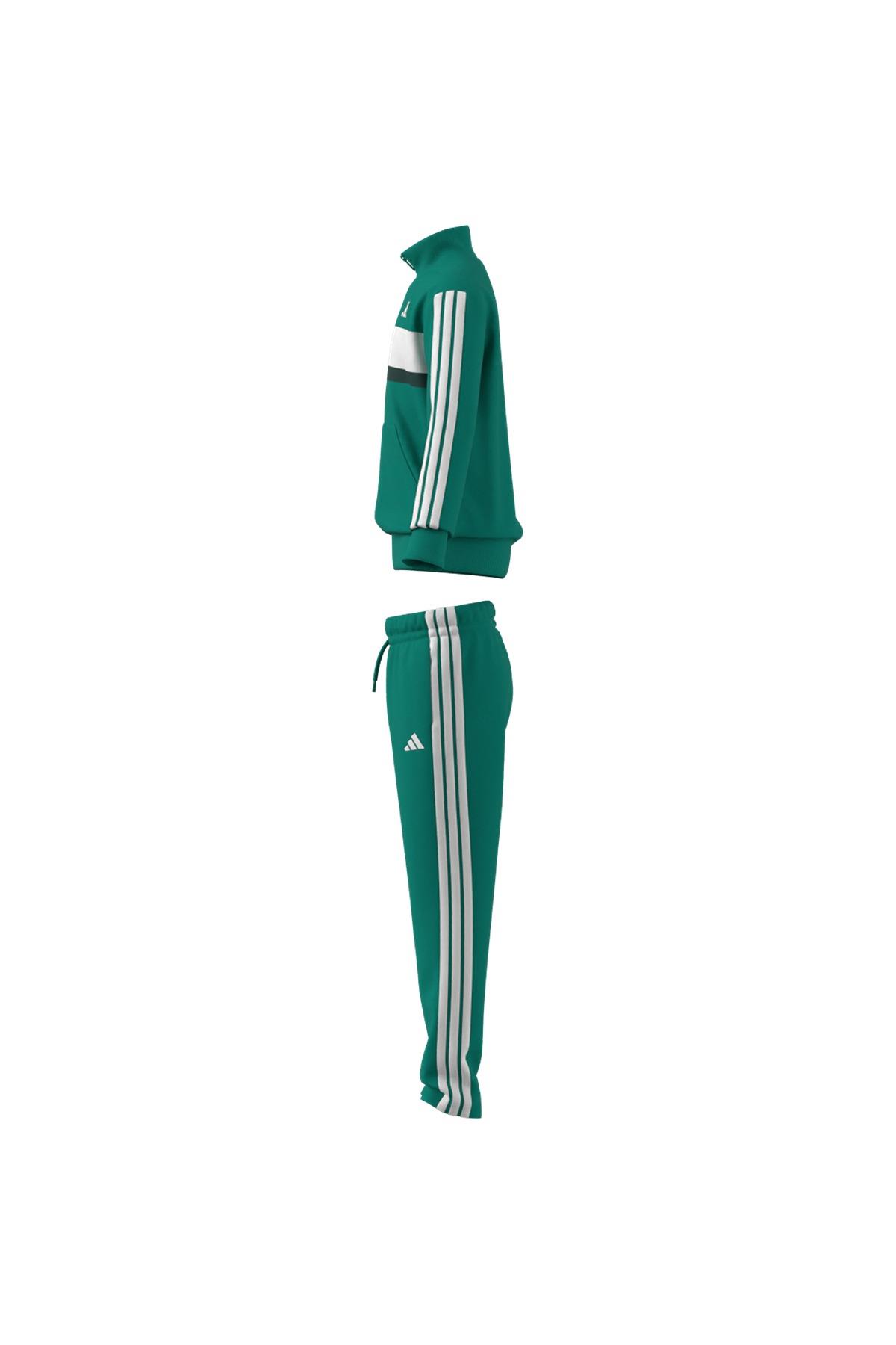 adidas Çocuk Yeşil Eşofman  J 3S TIBERIO TS JM5132