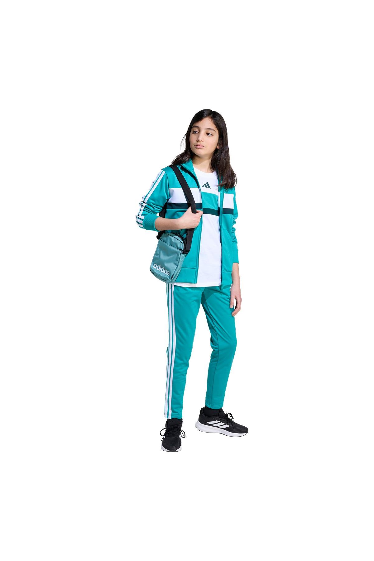 adidas Çocuk Yeşil Eşofman  J 3S TIBERIO TS JM5132