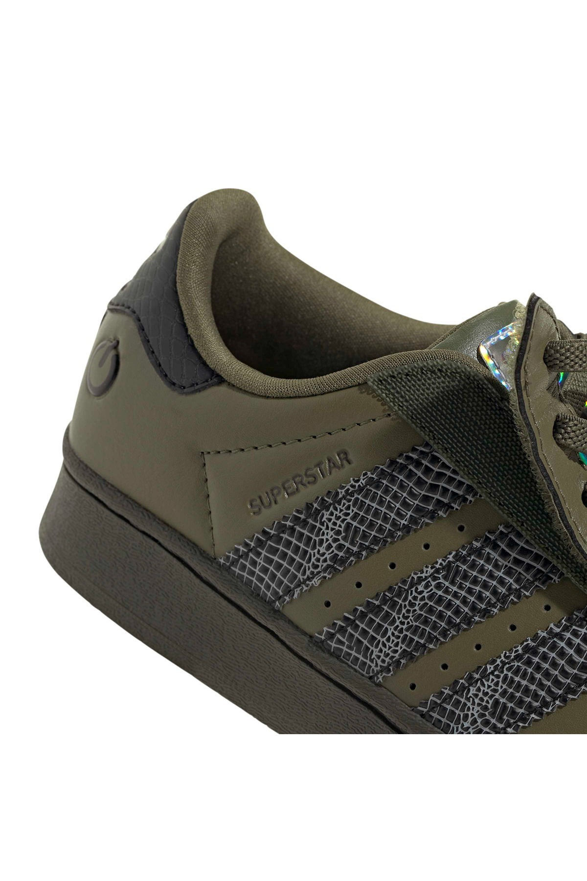 adidas Çocuk  Yeşil  Sneaker SUPERSTAR LED LIGHTS CF EL C IH6386