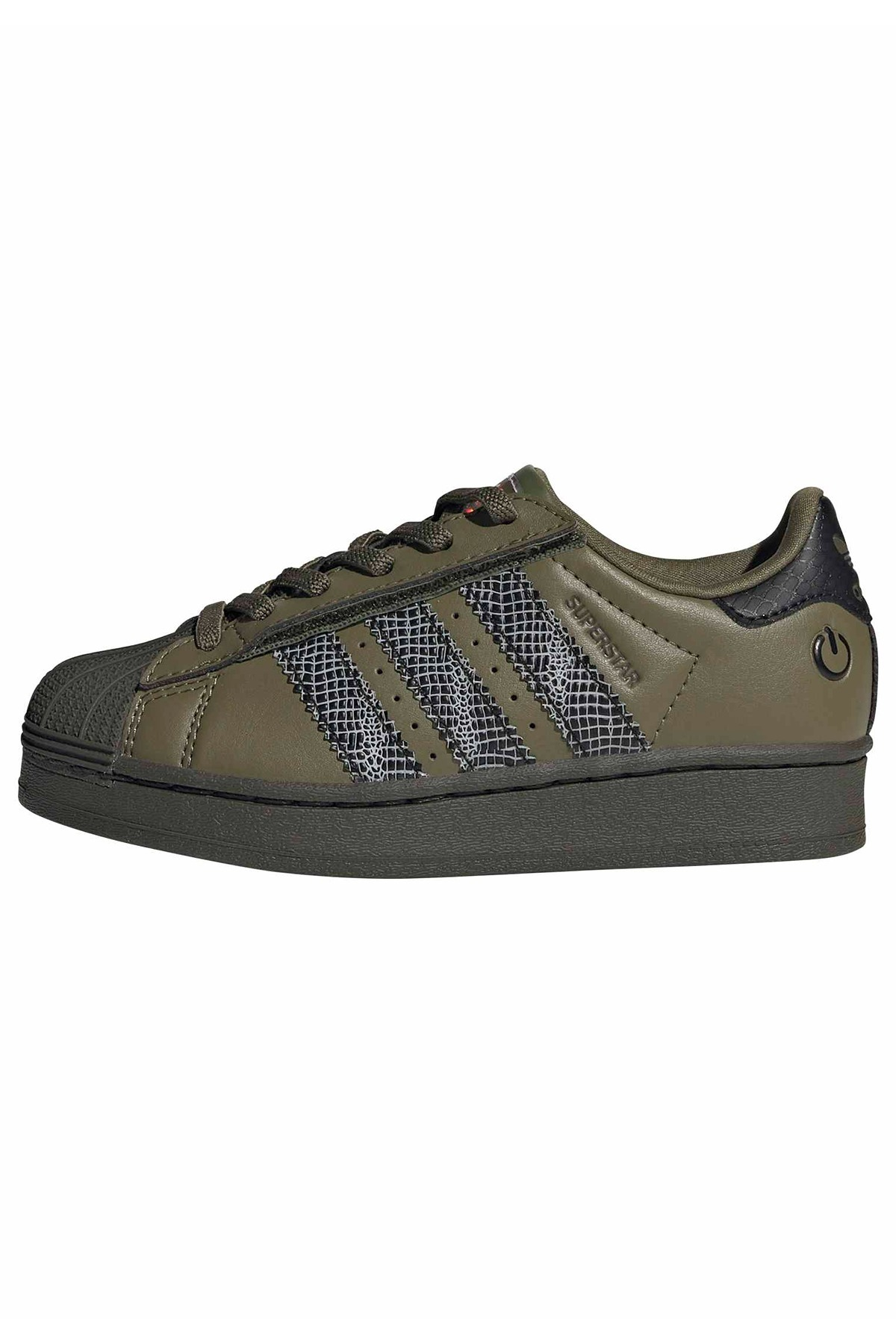 adidas Çocuk  Yeşil  Sneaker SUPERSTAR LED LIGHTS CF EL C IH6386