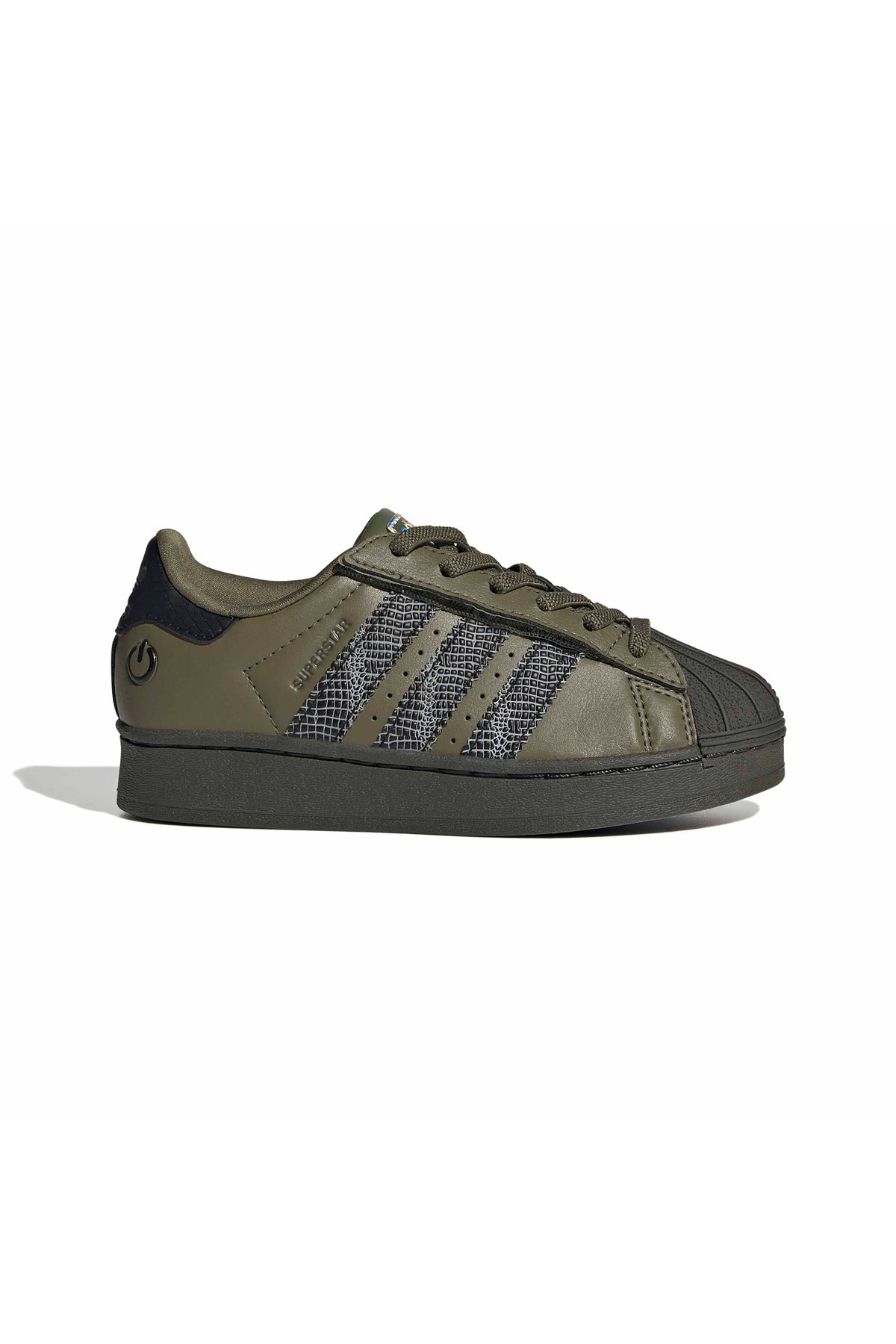adidas Çocuk  Yeşil  Sneaker SUPERSTAR LED LIGHTS CF EL C IH6386