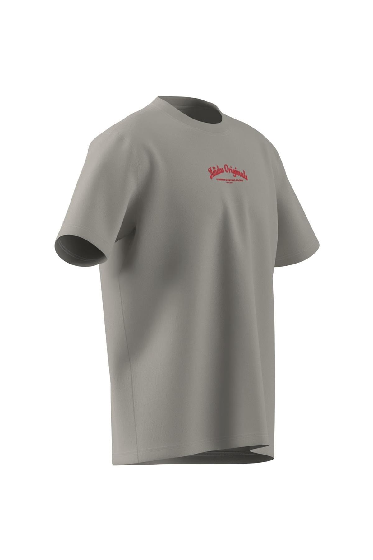 adidas Erkek  Bej  T-shirt WAB  TEE JD0667