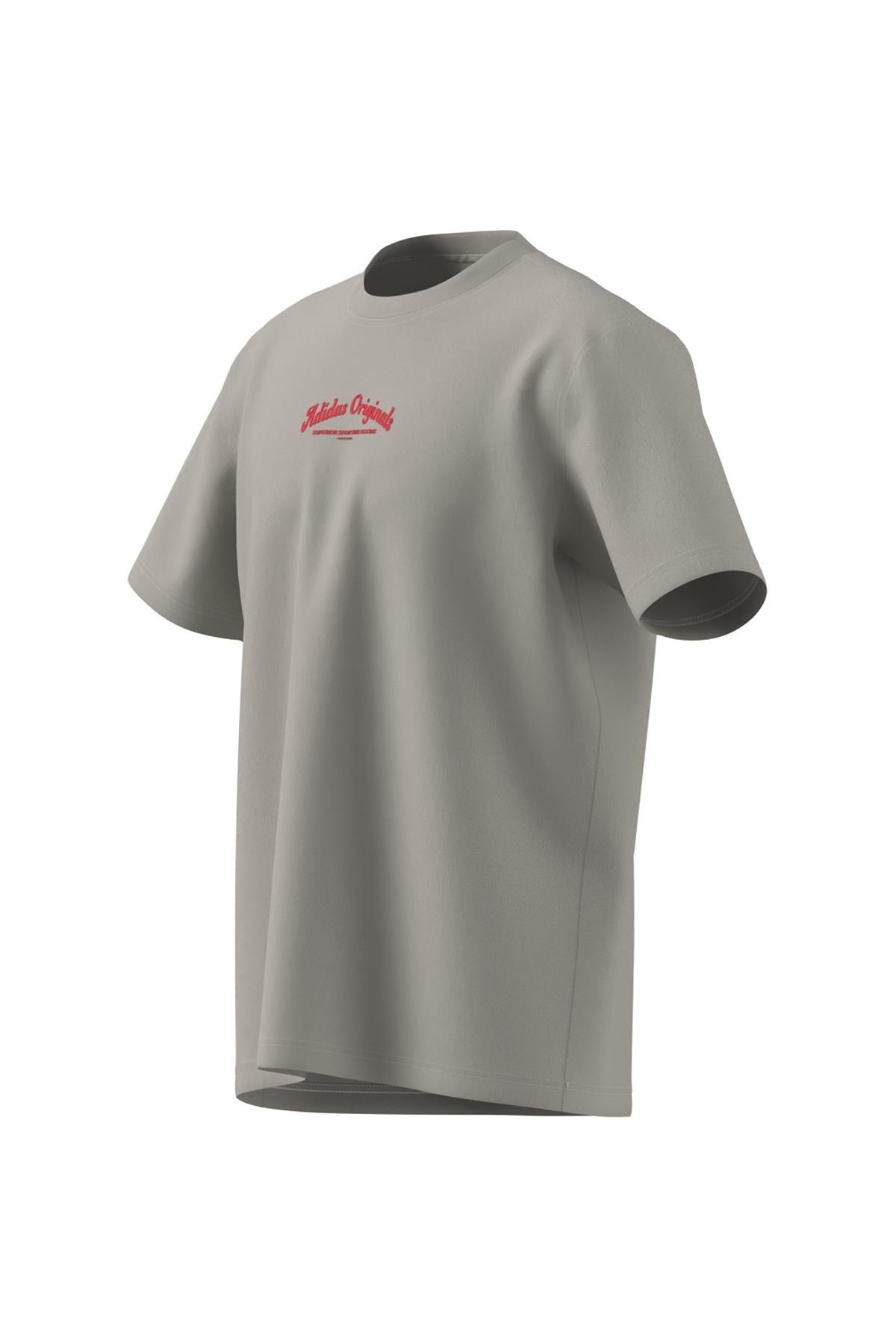 adidas Erkek  Bej  T-shirt WAB  TEE JD0667
