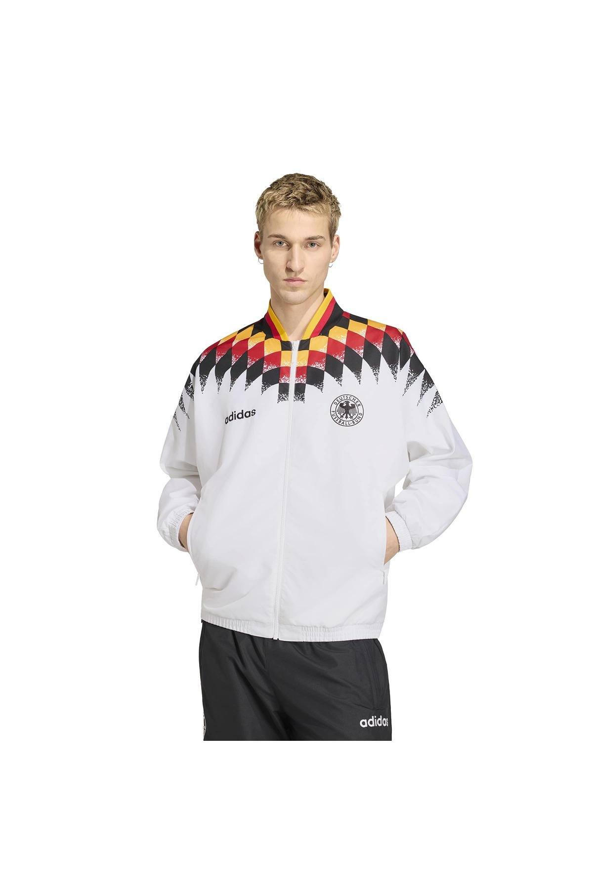 adidas Erkek  Beyaz  Ceket DFB TT 94 JW8809