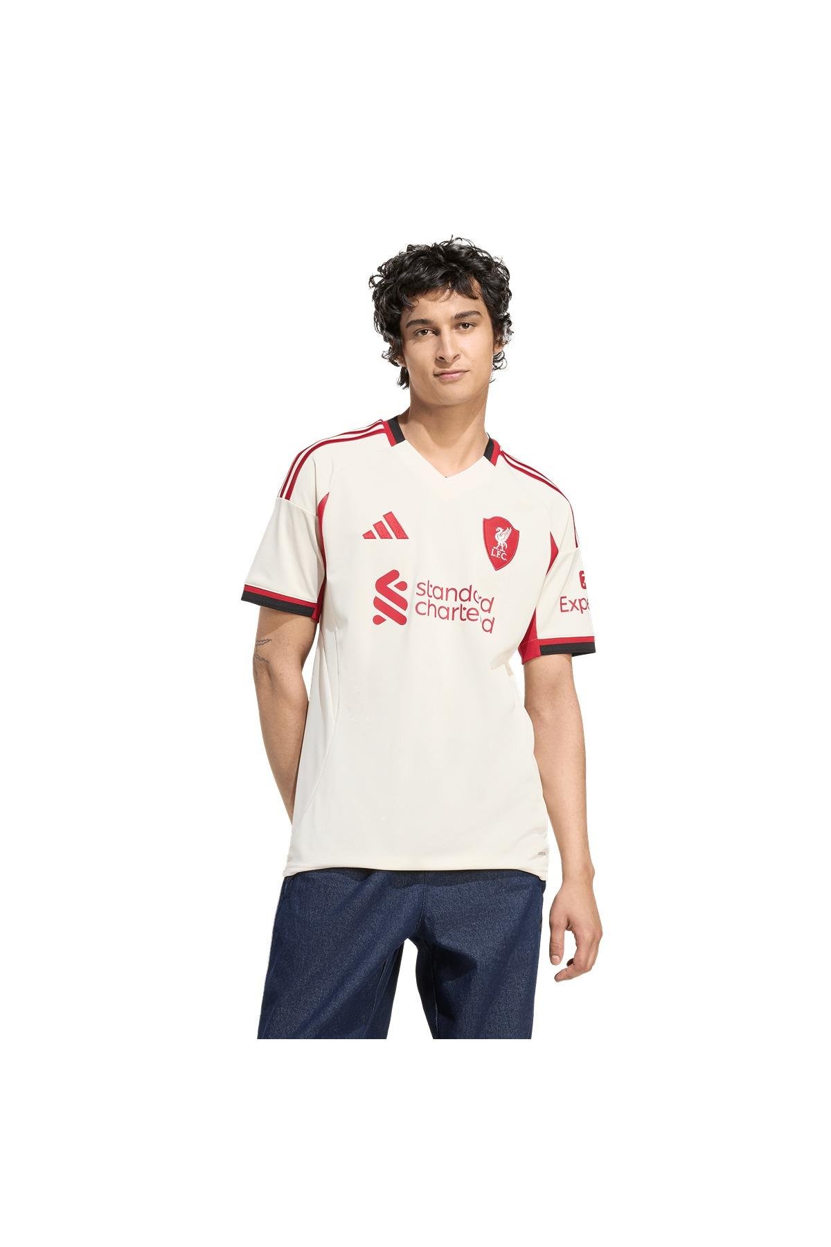 adidas Erkek  Beyaz  Forma LFC A JSY (Liverpool) JV6487