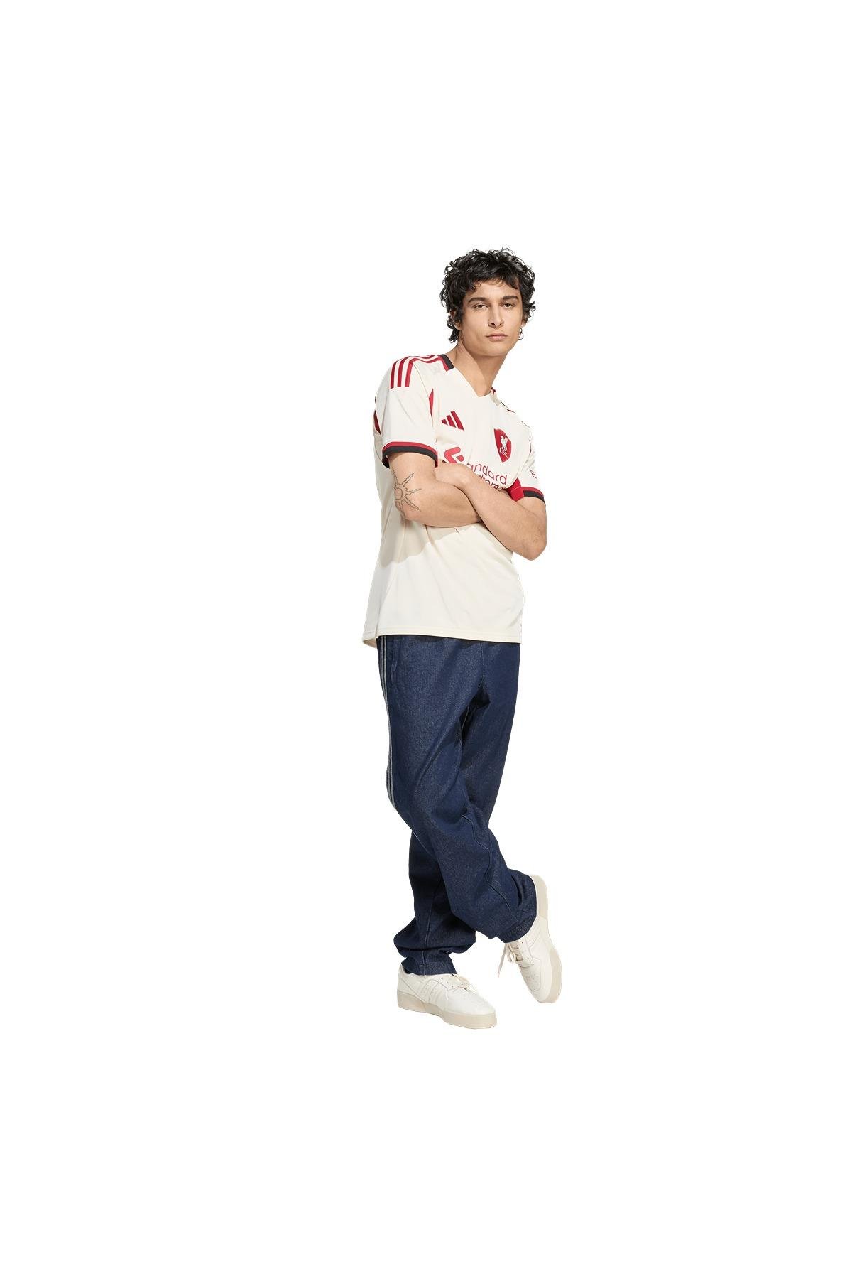 adidas Erkek  Beyaz  Forma LFC A JSY (Liverpool) JV6487