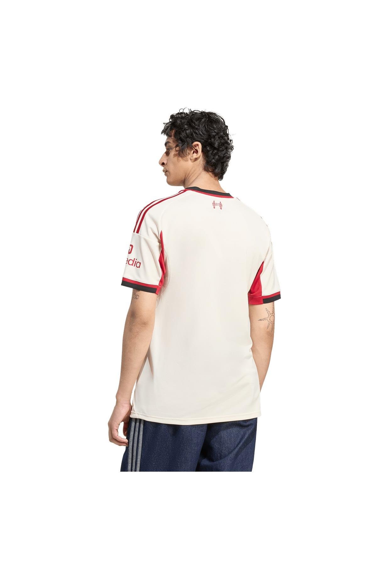 adidas Erkek  Beyaz  Forma LFC A JSY (Liverpool) JV6487