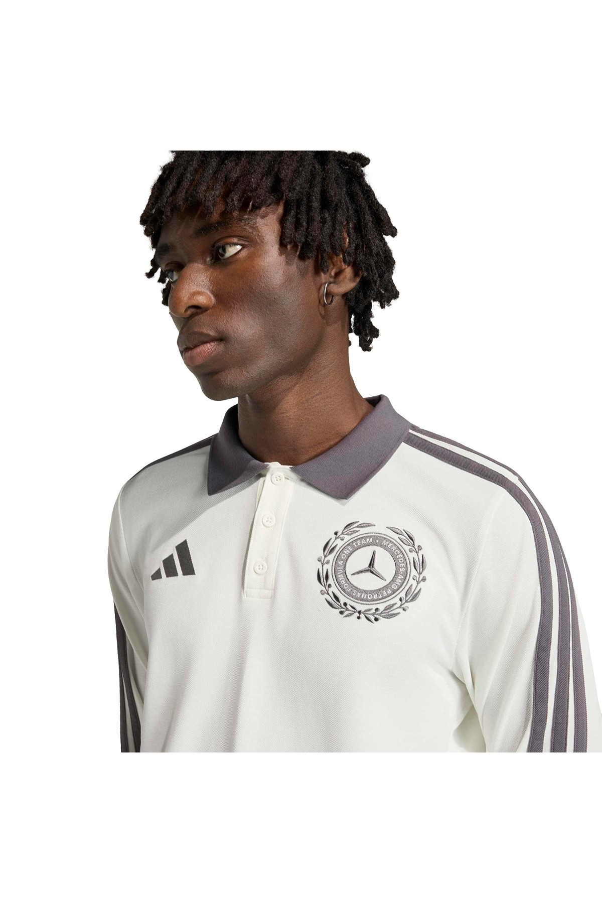 adidas Erkek  Beyaz  Polo T-shirt MER SA ICN POLO KE8281